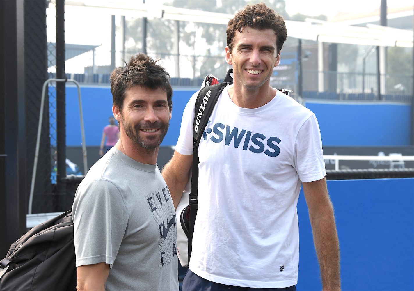 Australian Open 2020: Roberto Marcora e coach Francesco Aldi