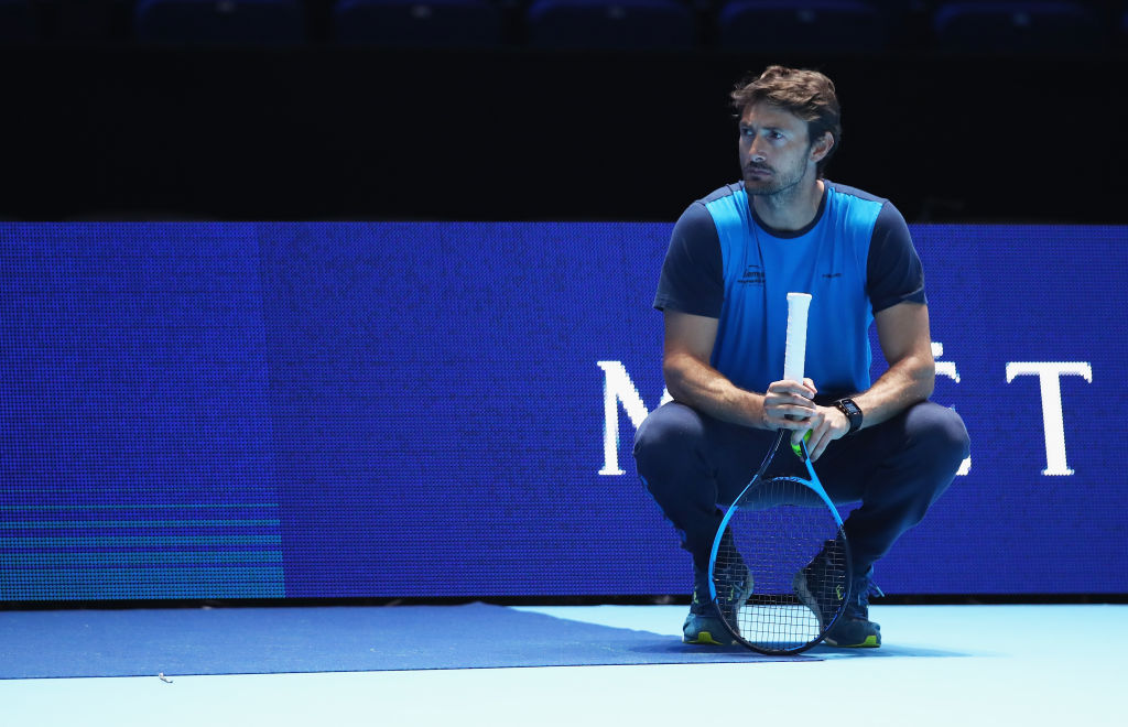 Juan Carlos Ferrero nel ruolo di coach