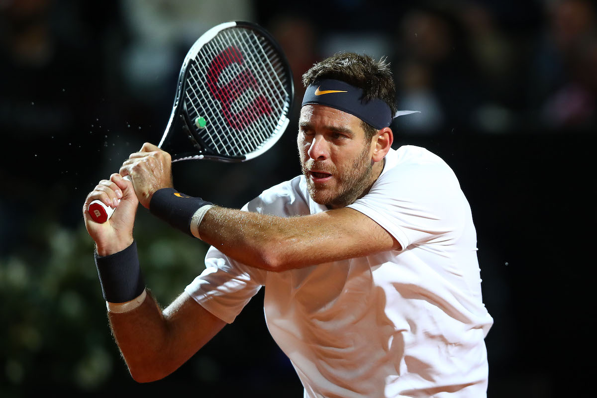 Il rovescio di Juan Martin Del Potro