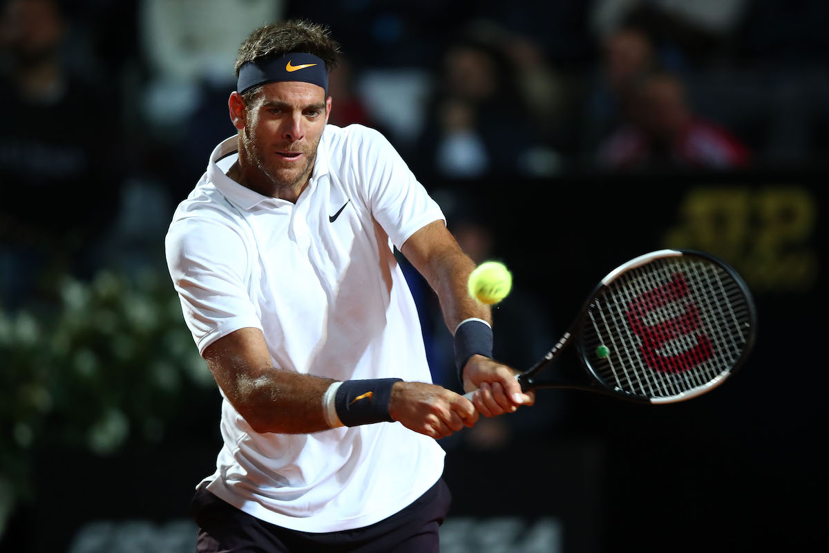 Il rovescio di Juan Martin Del Potro