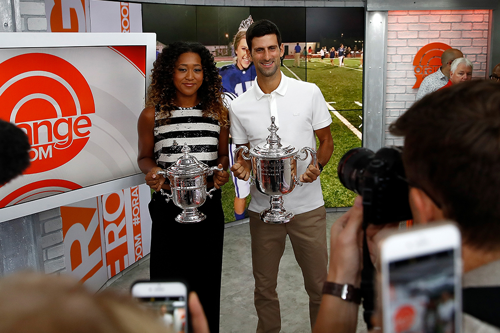 Naomi Osaka, Novak Djokovic