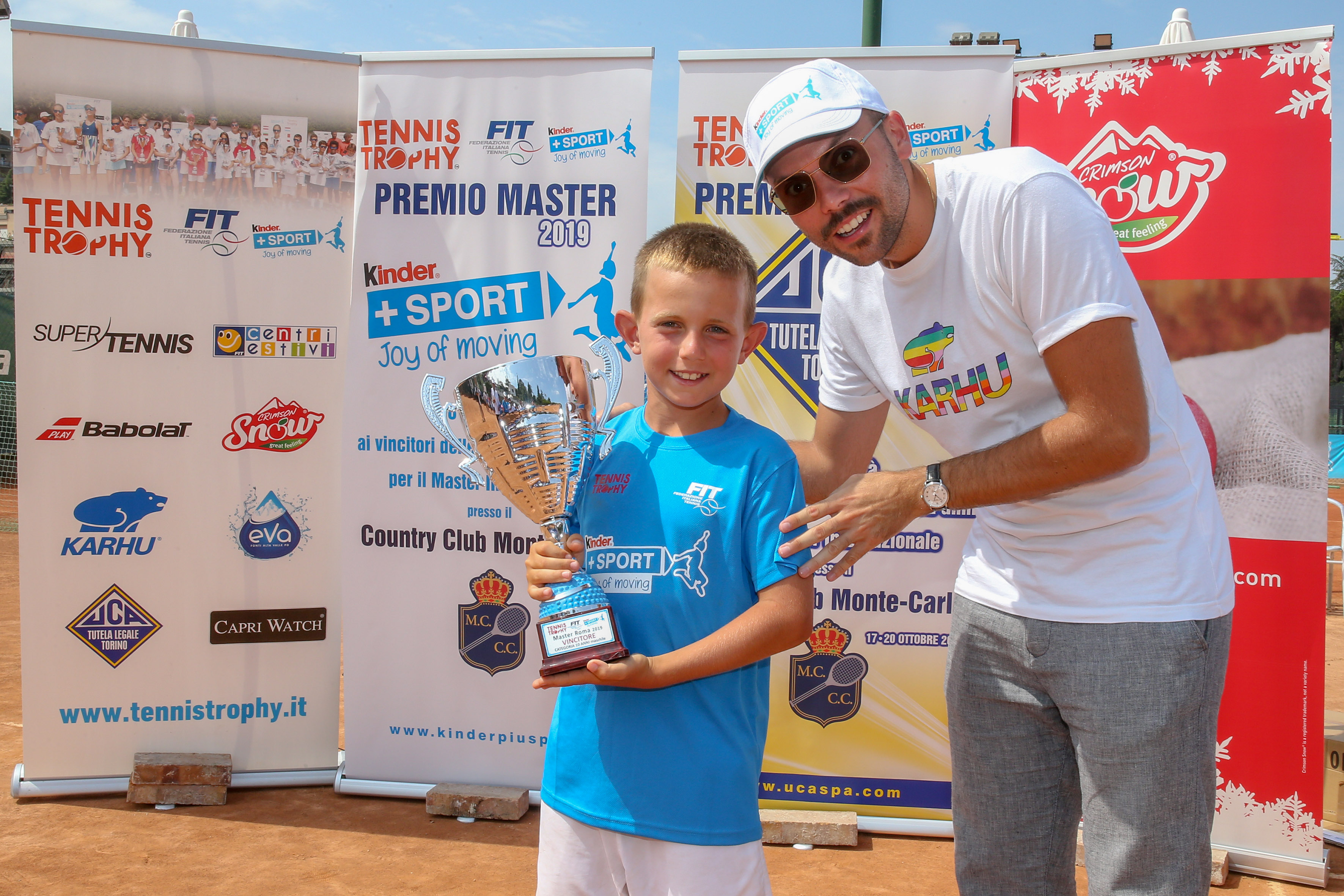 Master Tennis Trophy FIT Kinder + Sport 2019: i vincitori