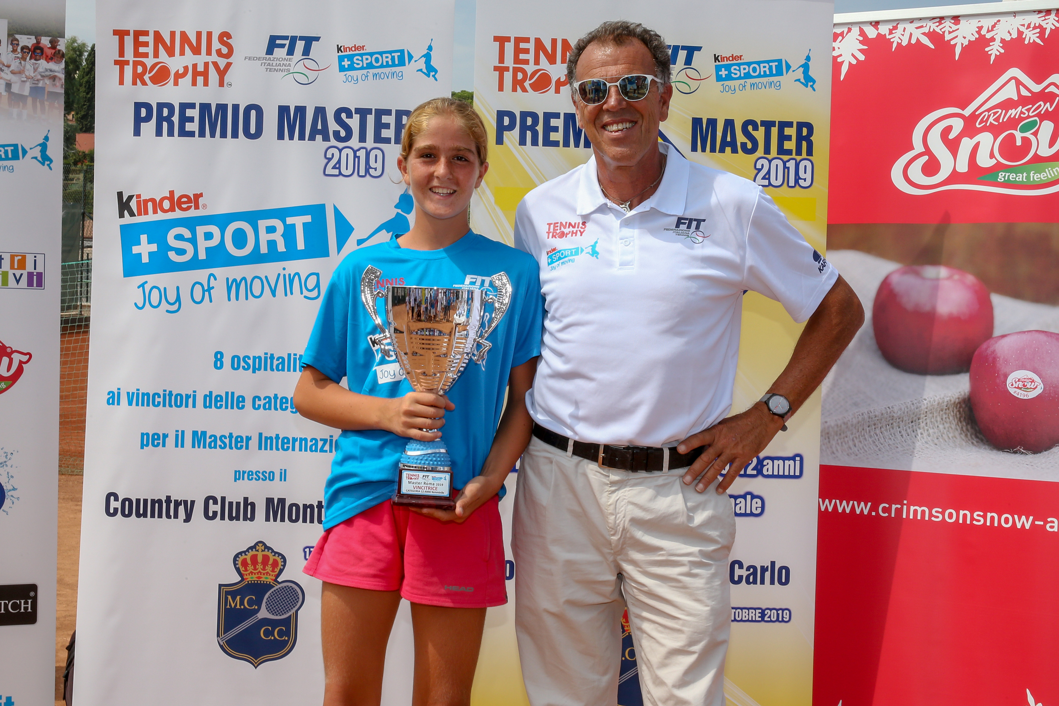 Master Tennis Trophy FIT Kinder + Sport 2019: i vincitori