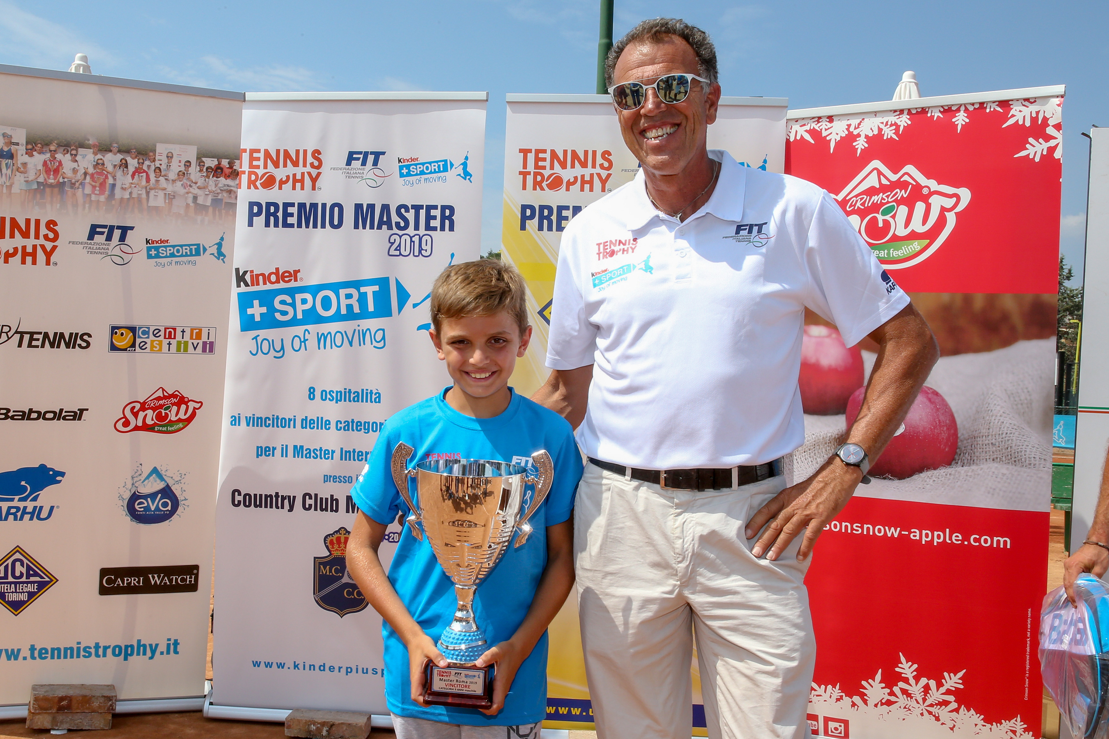 Master Tennis Trophy FIT Kinder + Sport 2019: i vincitori