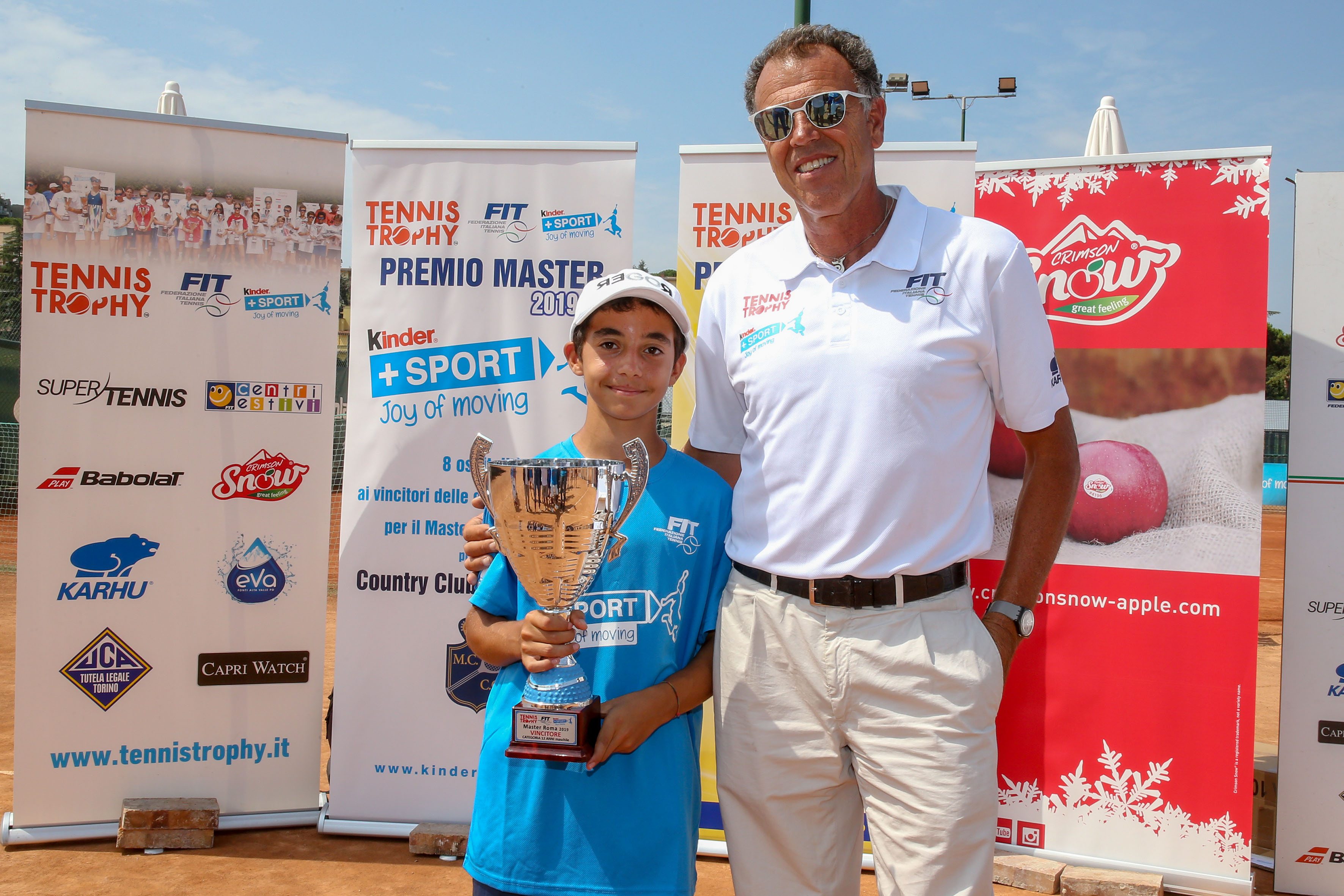 Master Tennis Trophy FIT Kinder + Sport 2019: i vincitori