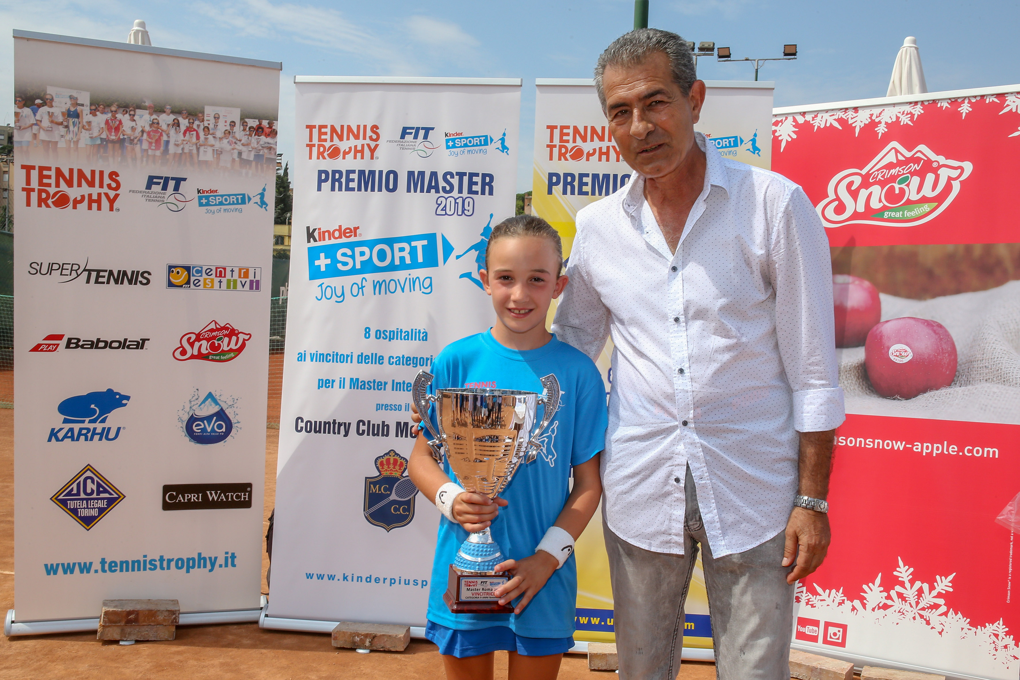 Master Tennis Trophy FIT Kinder + Sport 2019: i vincitori