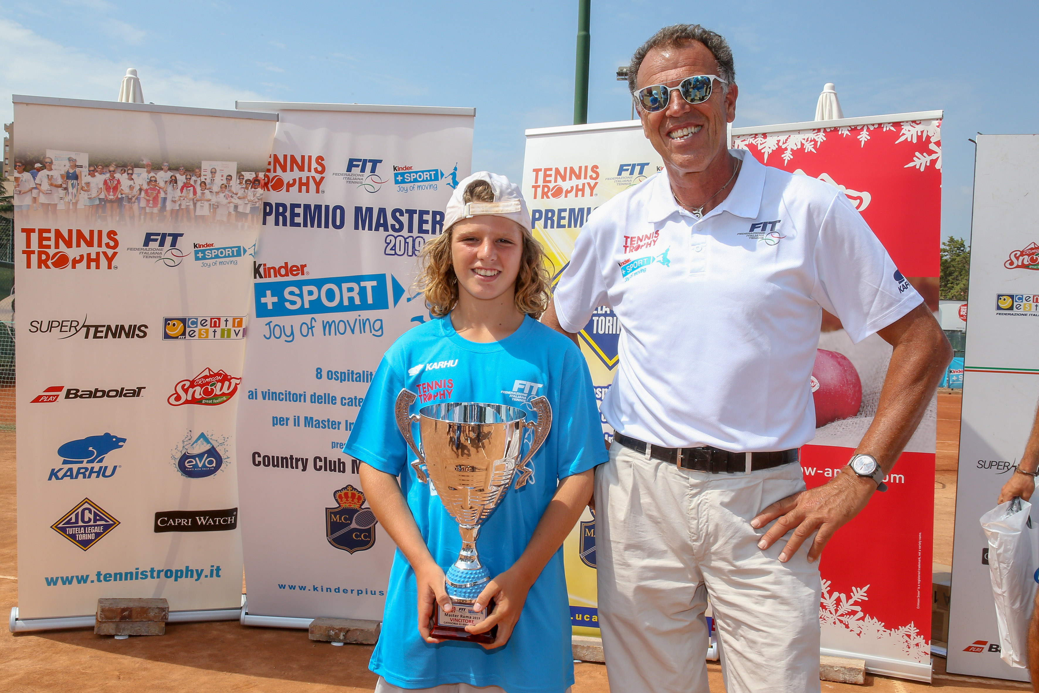 Master Tennis Trophy FIT Kinder + Sport 2019: i vincitori