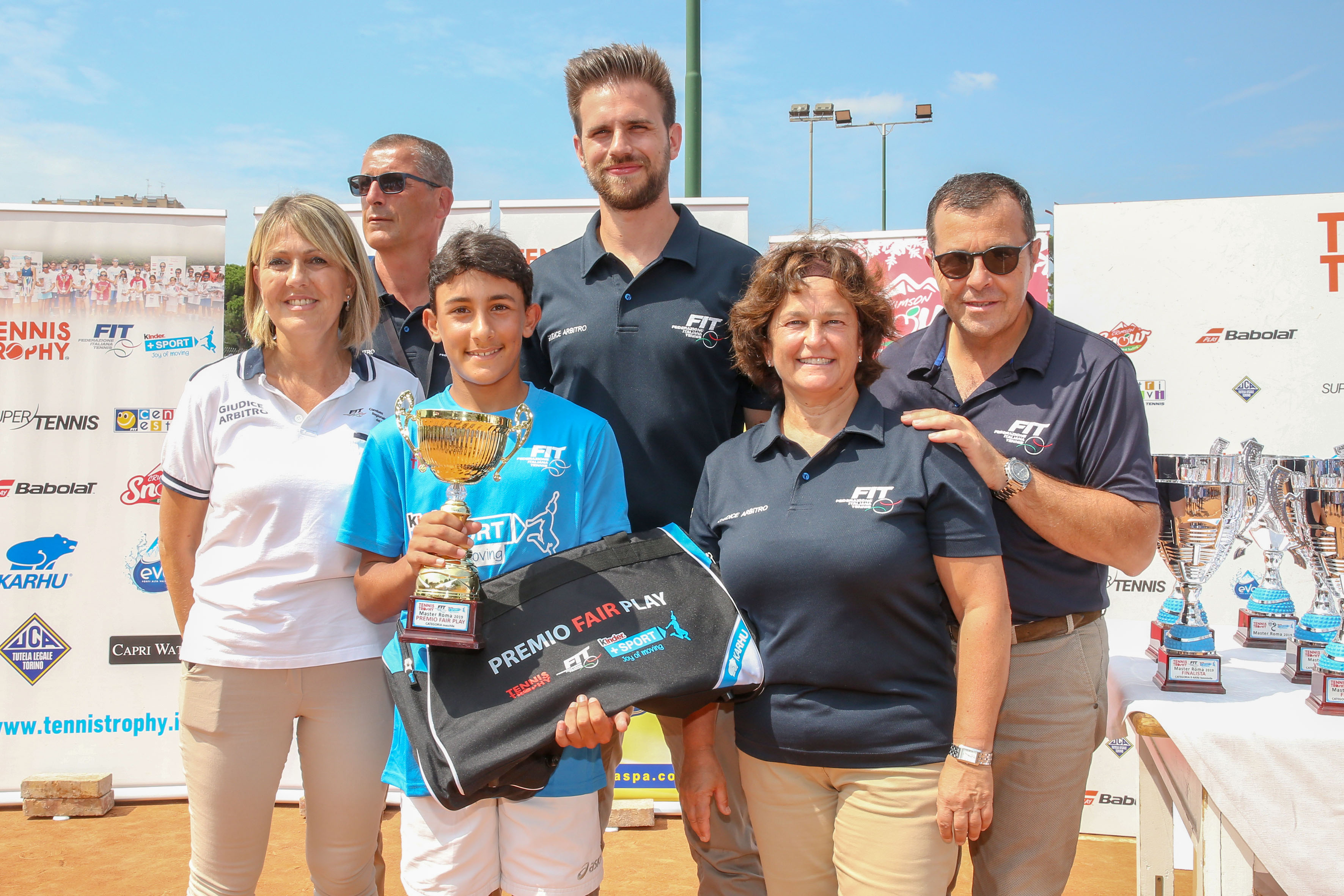 Master Tennis Trophy FIT Kinder + Sport 2019: i vincitori