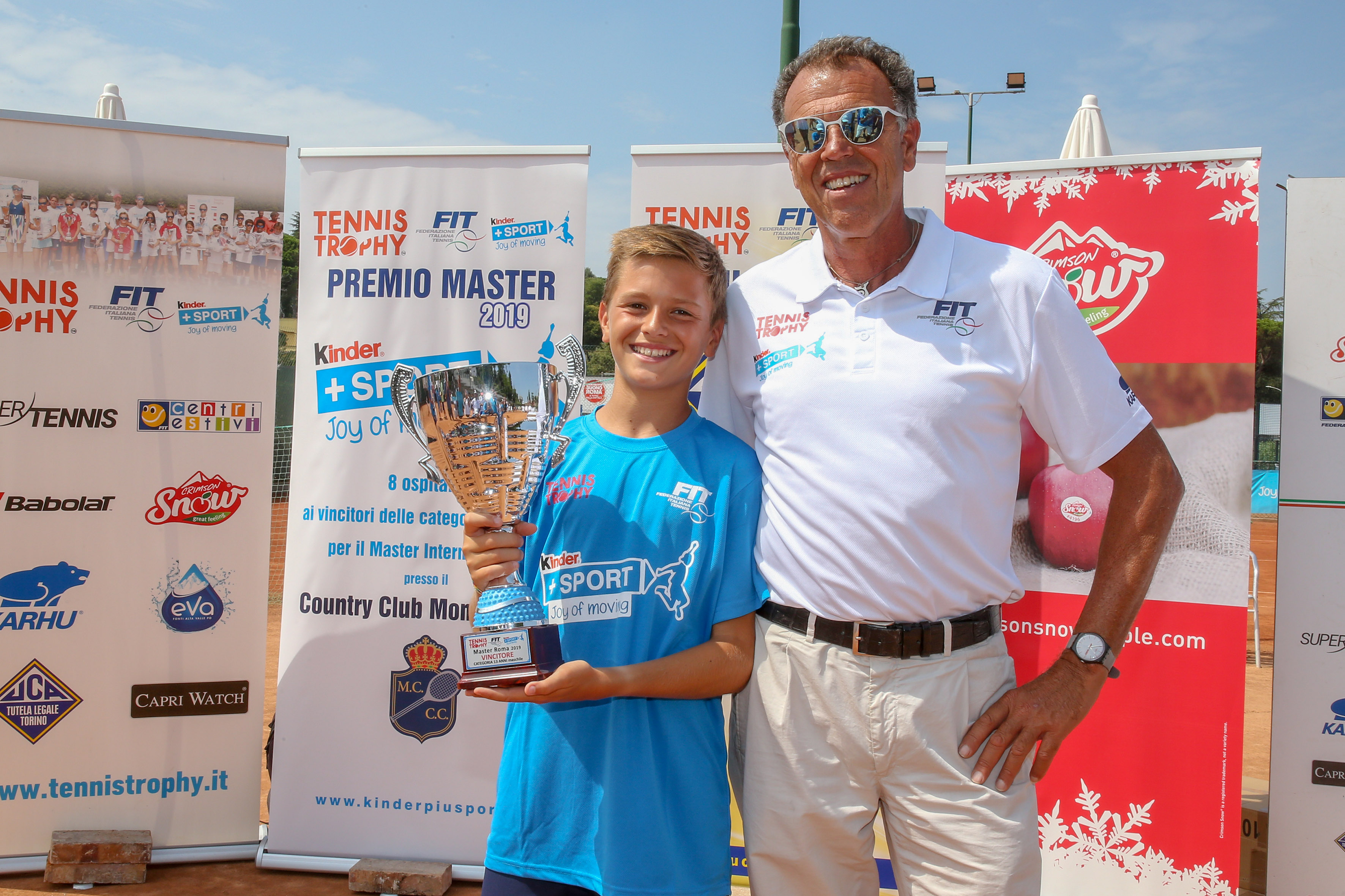 Master Tennis Trophy FIT Kinder + Sport 2019: i vincitori