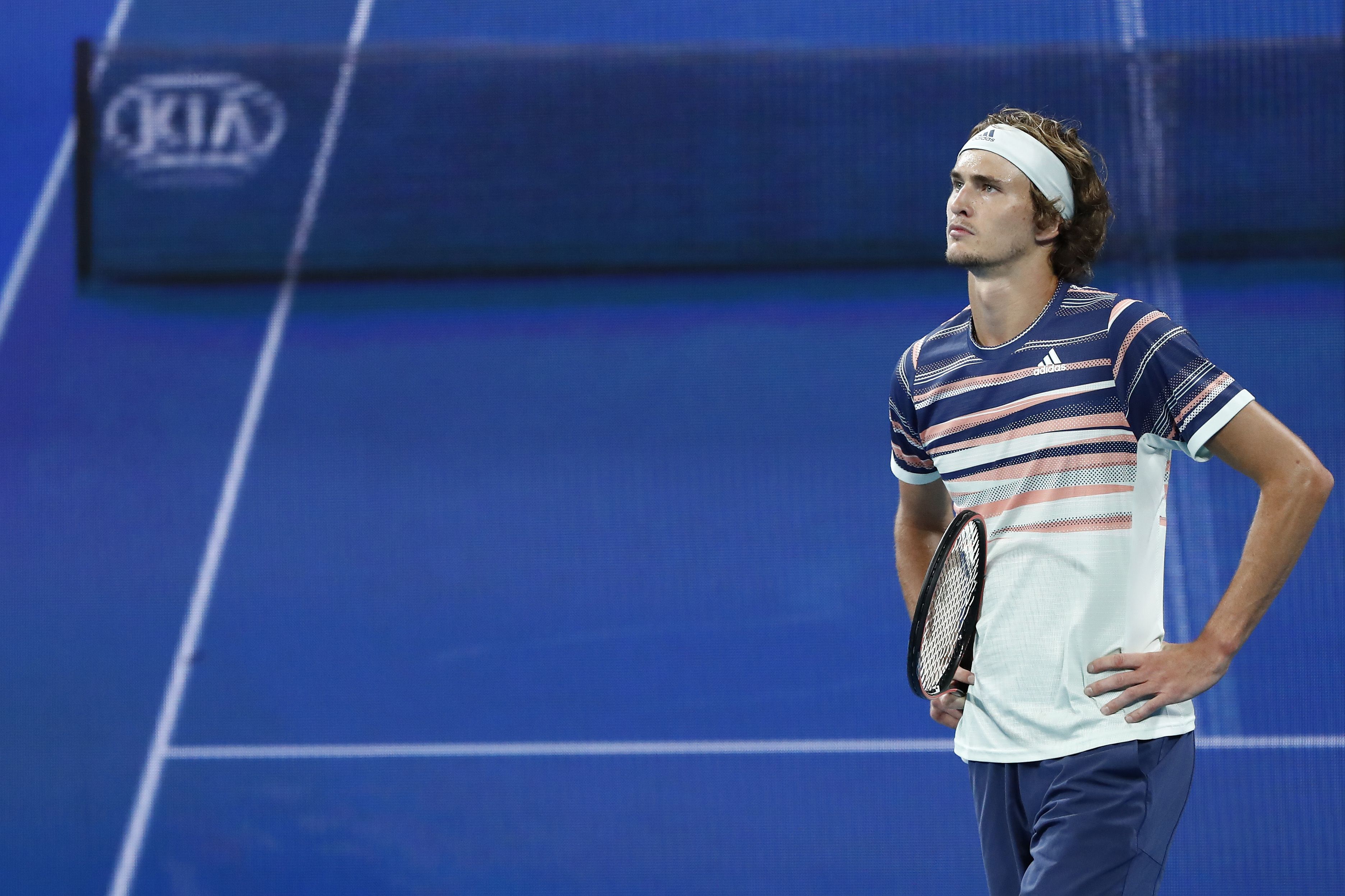 Il look Adidas di Alexander Zverev, condiviso anche con il finalista del torneo Dominc Thiem