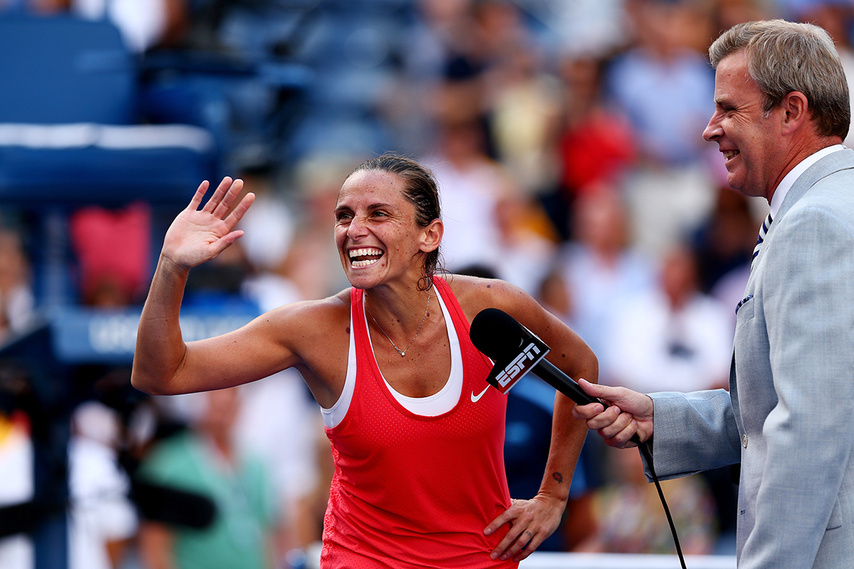 La storica vittoria di Roberta Vinci su Serena Williams nella semifinale dello Us Open 2015