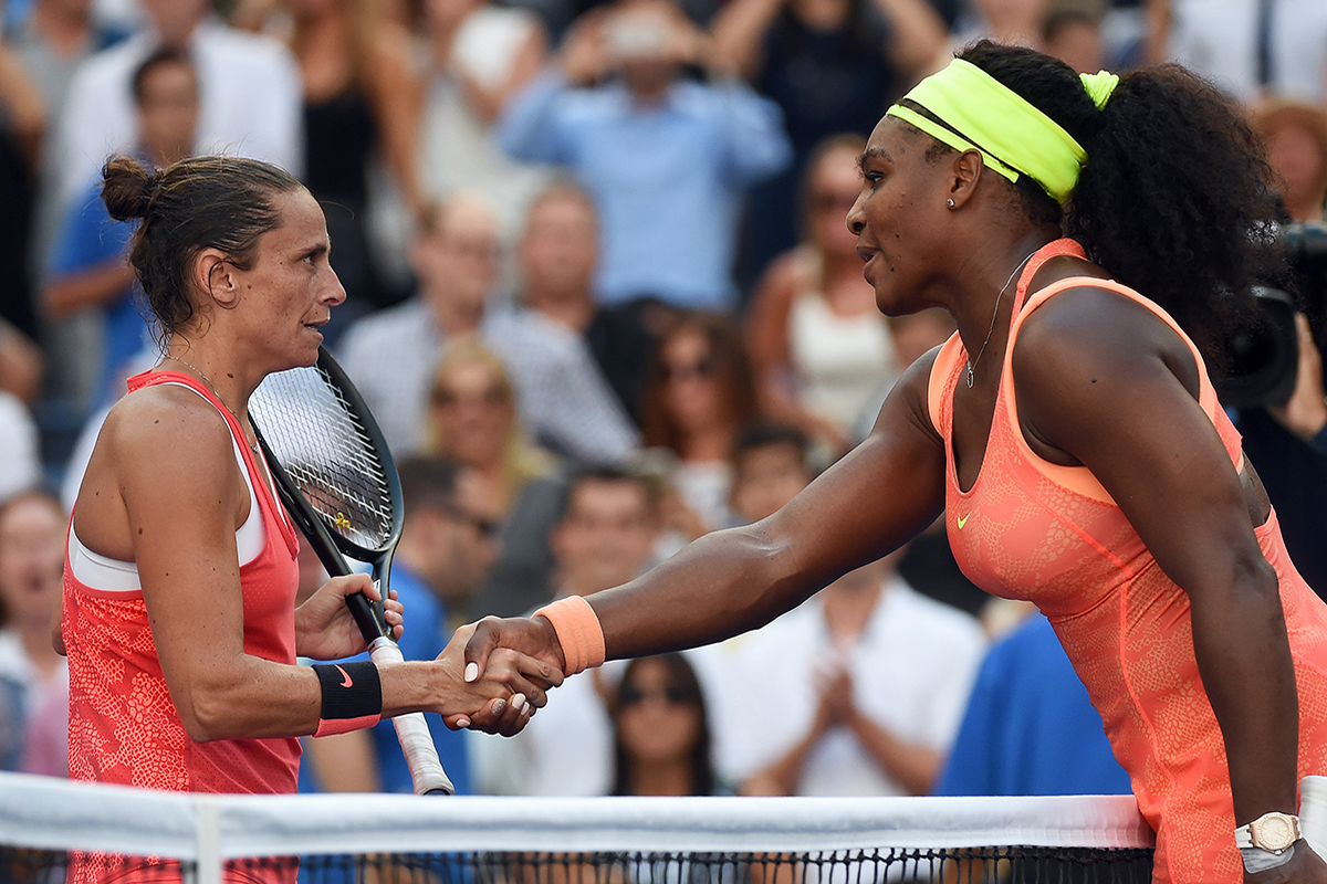 La storica vittoria di Roberta Vinci su Serena Williams nella semifinale dello Us Open 2015