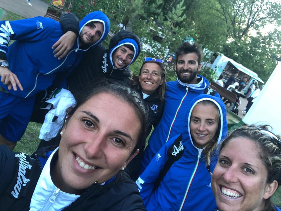 Il selfie della Nazionale Italiana Pro
