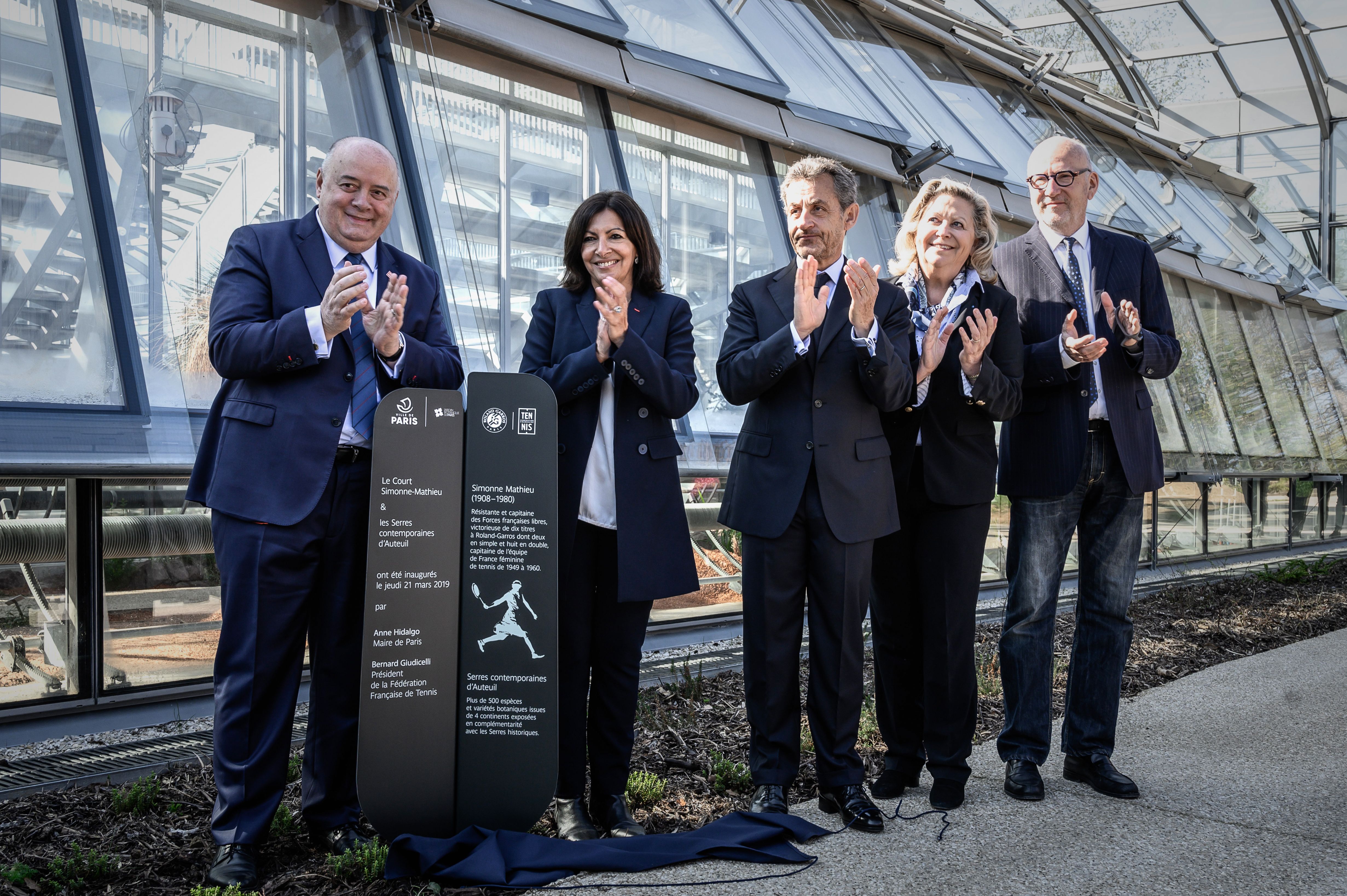 L'inaugurazione del Simonne Mathieu