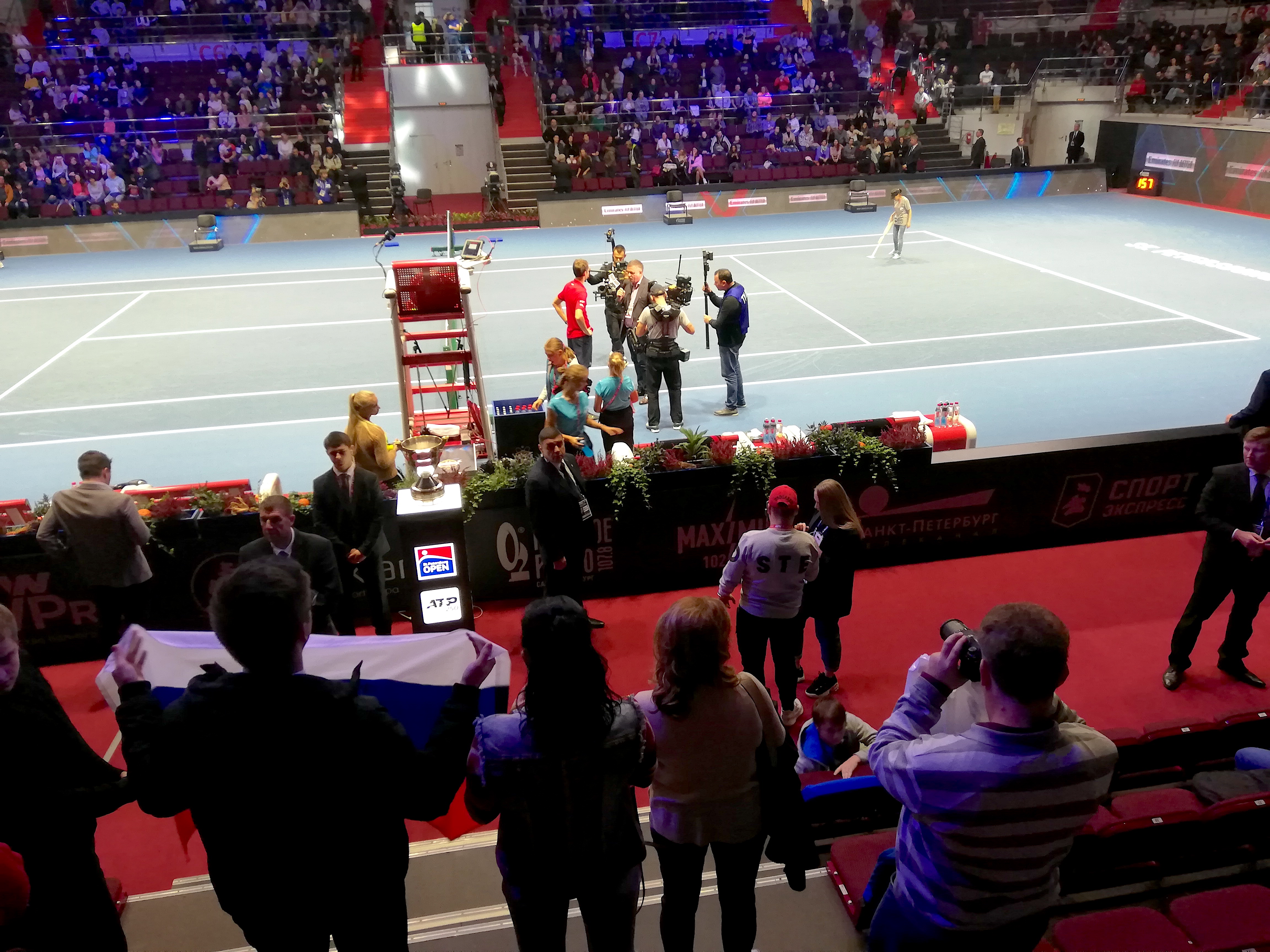 San Pietroburgo backstage