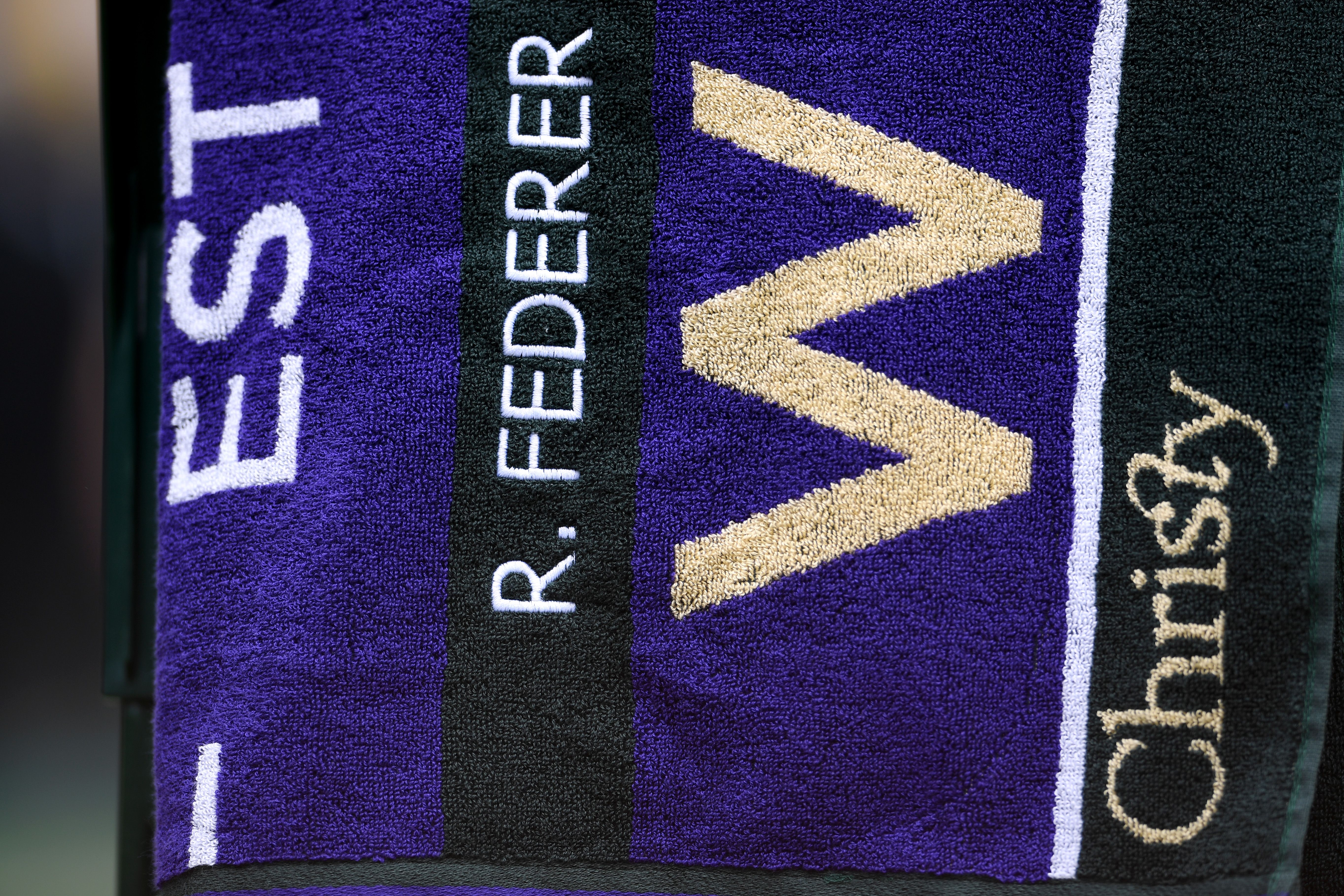 L'asciugamani personalizzato di Federer