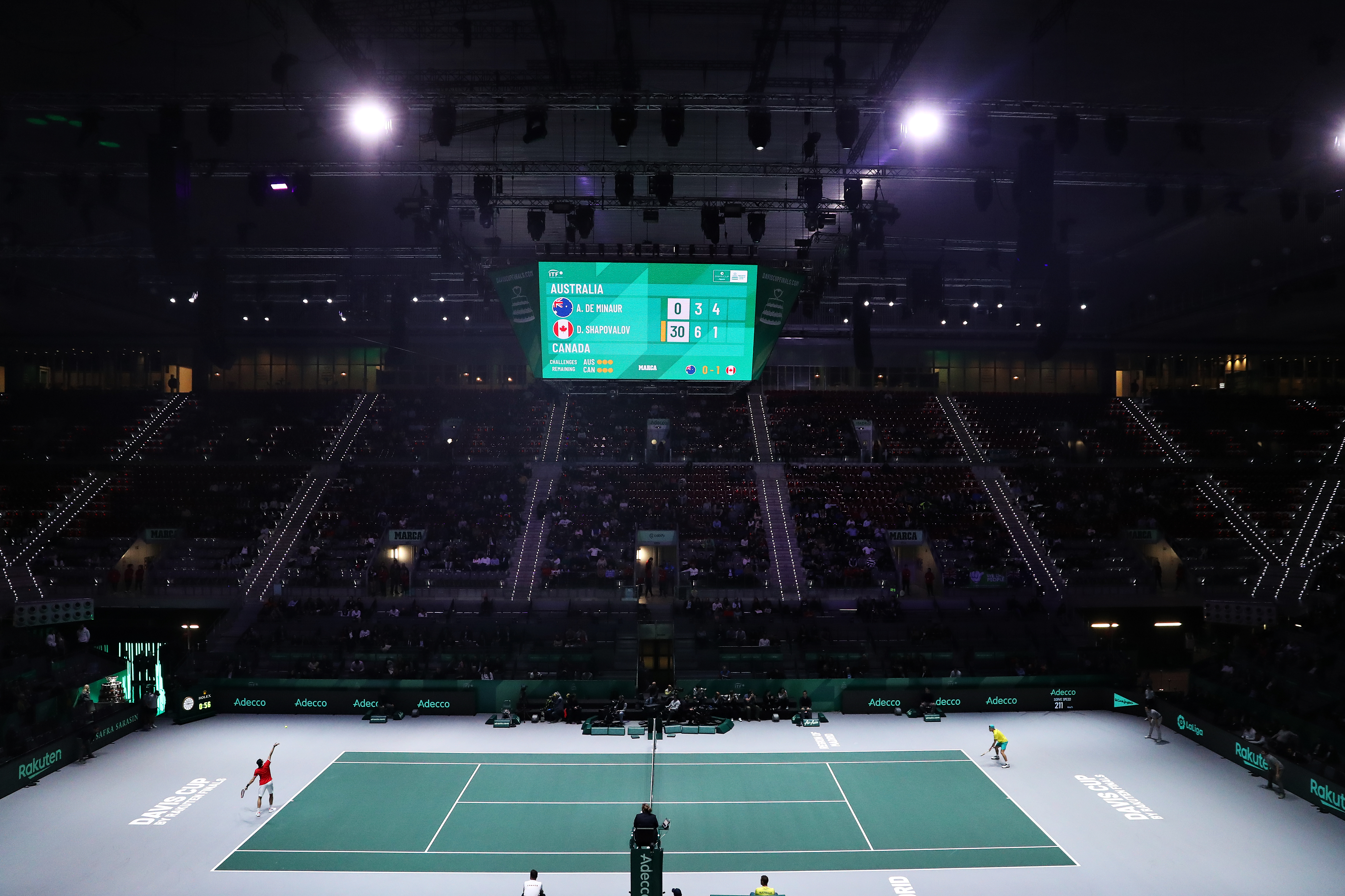 Dal 2019 la Caja Magica di Madrid ospita le Davis Cup Finals, fase finale in sede unica della manifestazione. Ideata, organizzata e lanciata da uno spagnolo, il calciatore Gerard Piqué, la prima edizione è stata vinta proprio dalla Spagna padrona di casa