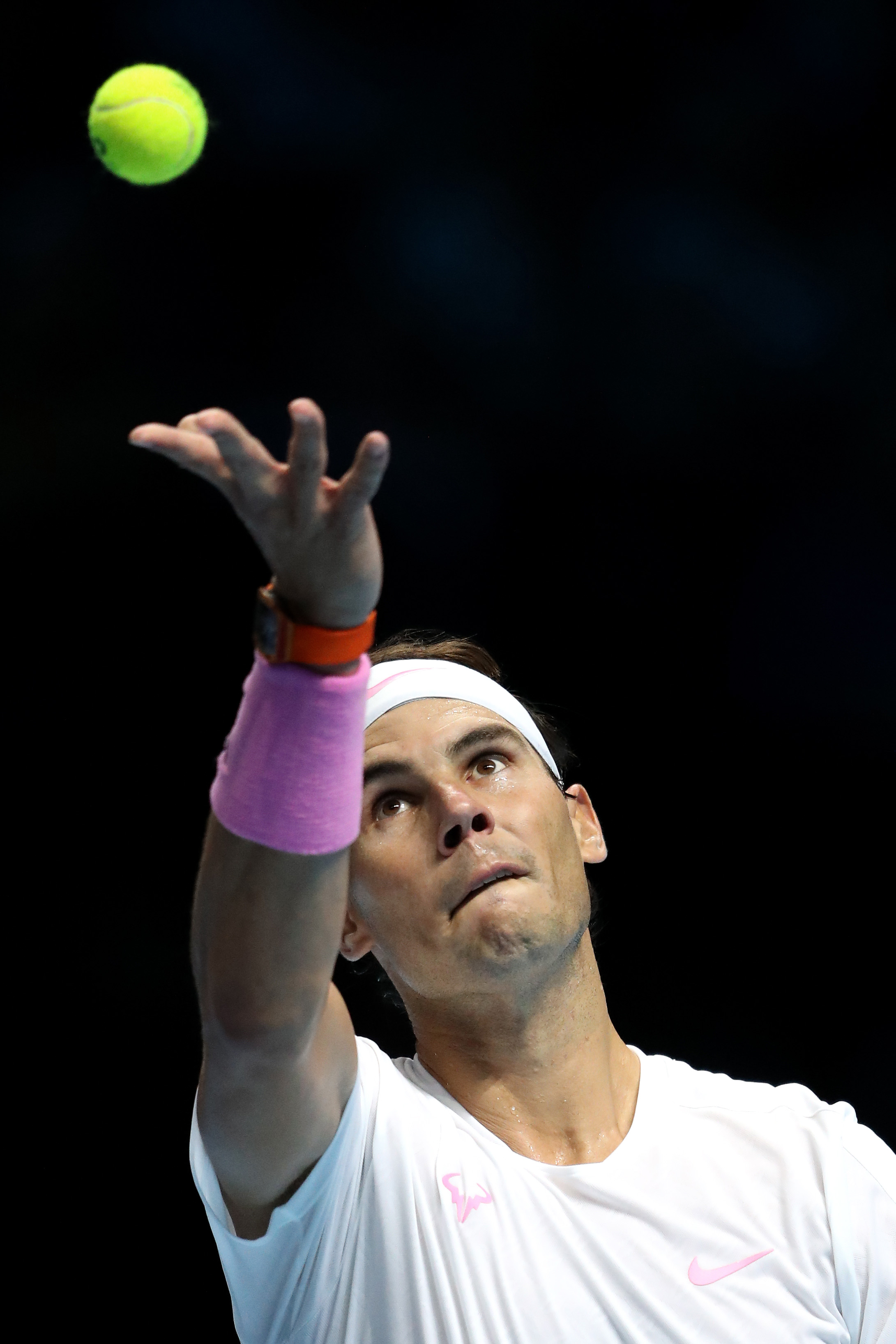 il servizio di Rafael Nadal
