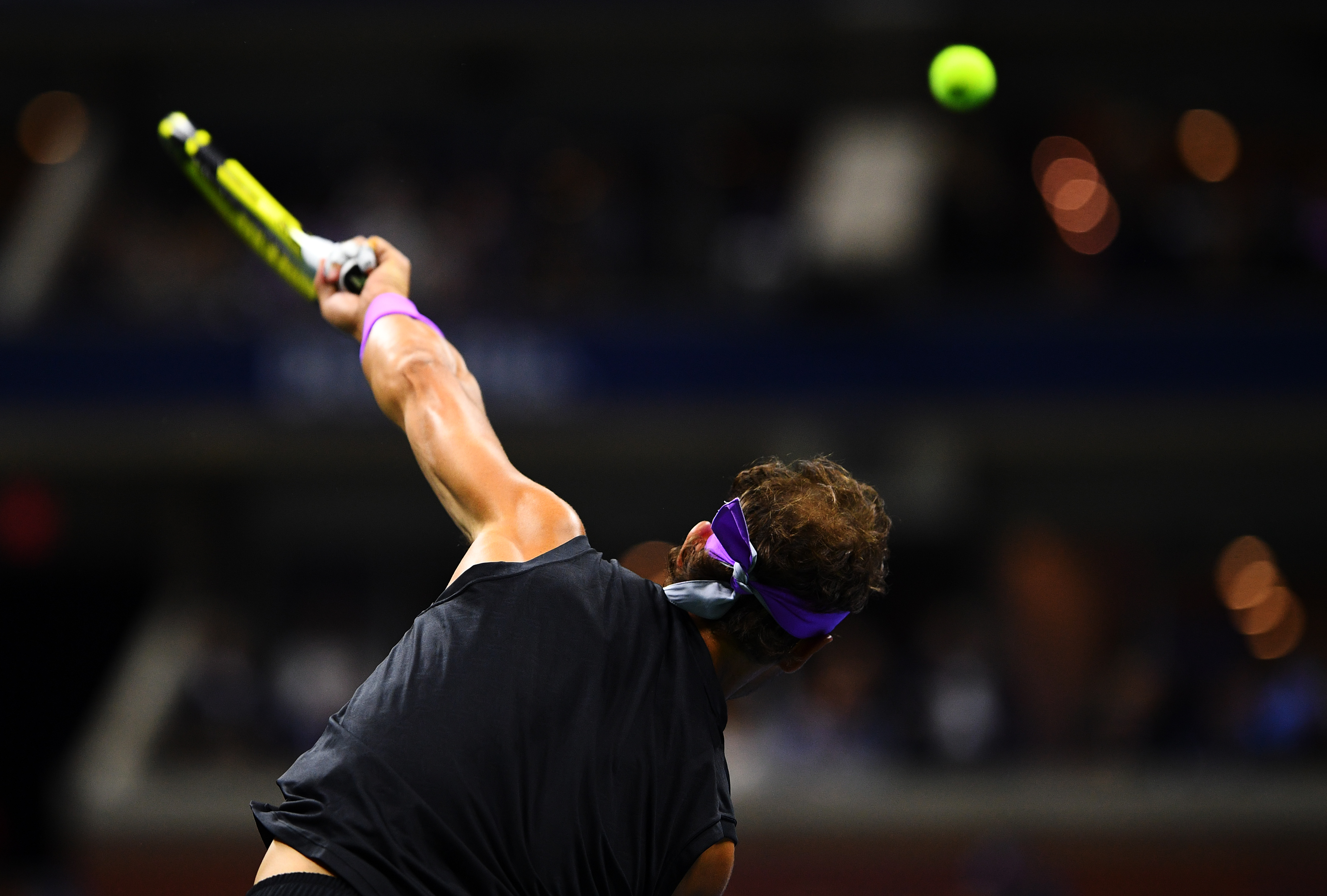  il servizio di Rafael Nadal