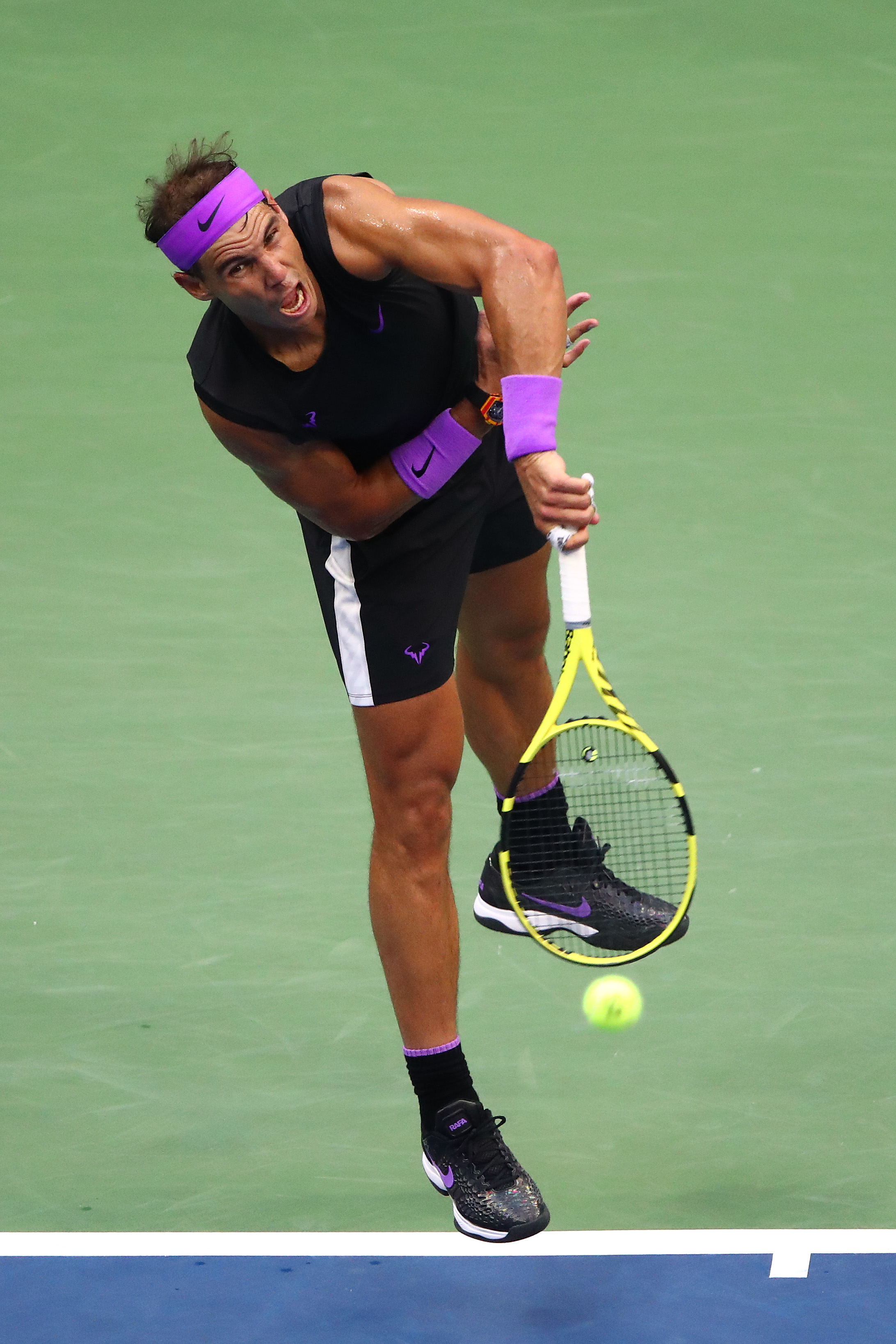  il servizio di Rafael Nadal