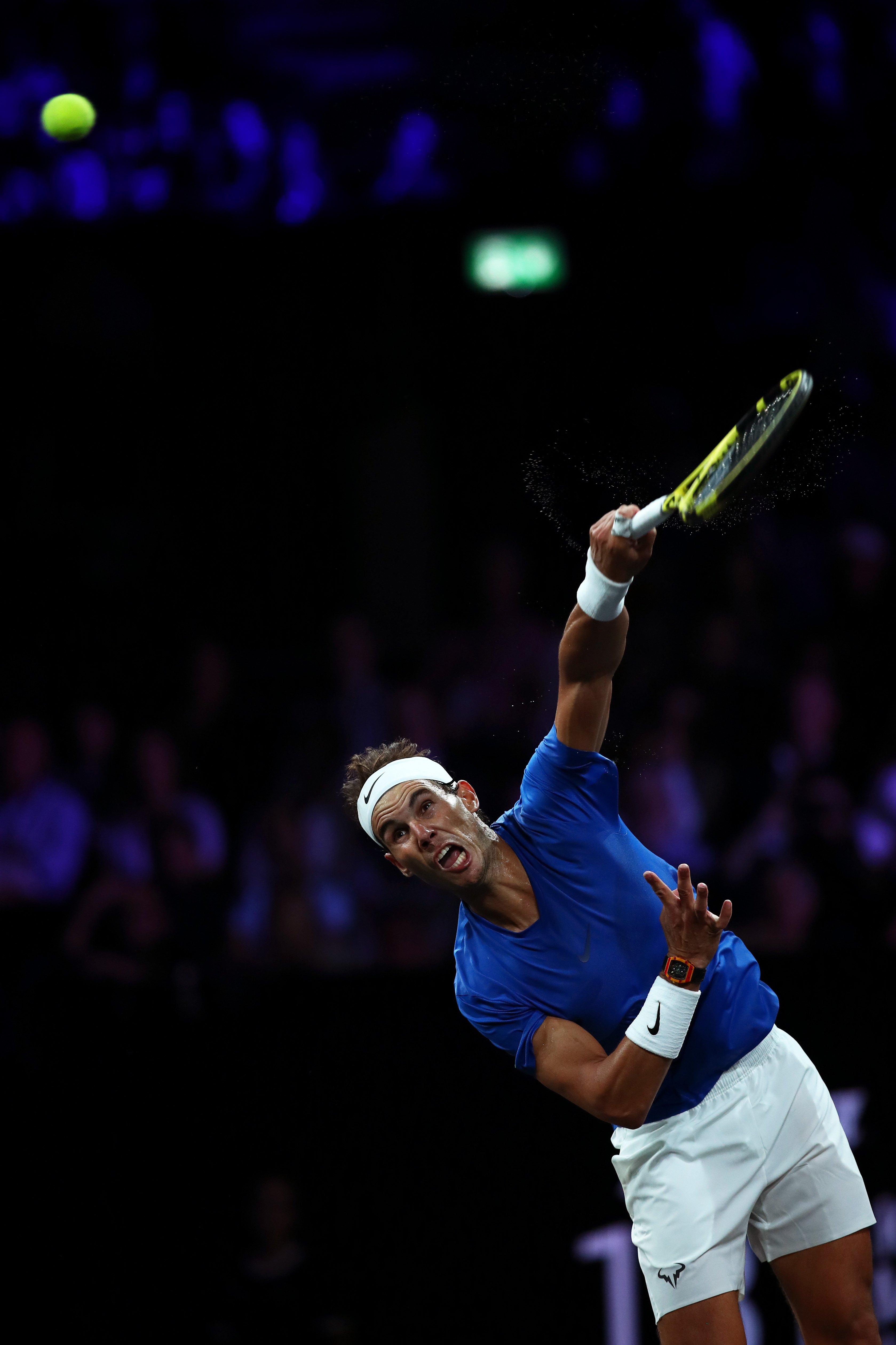  il servizio di Rafael Nadal