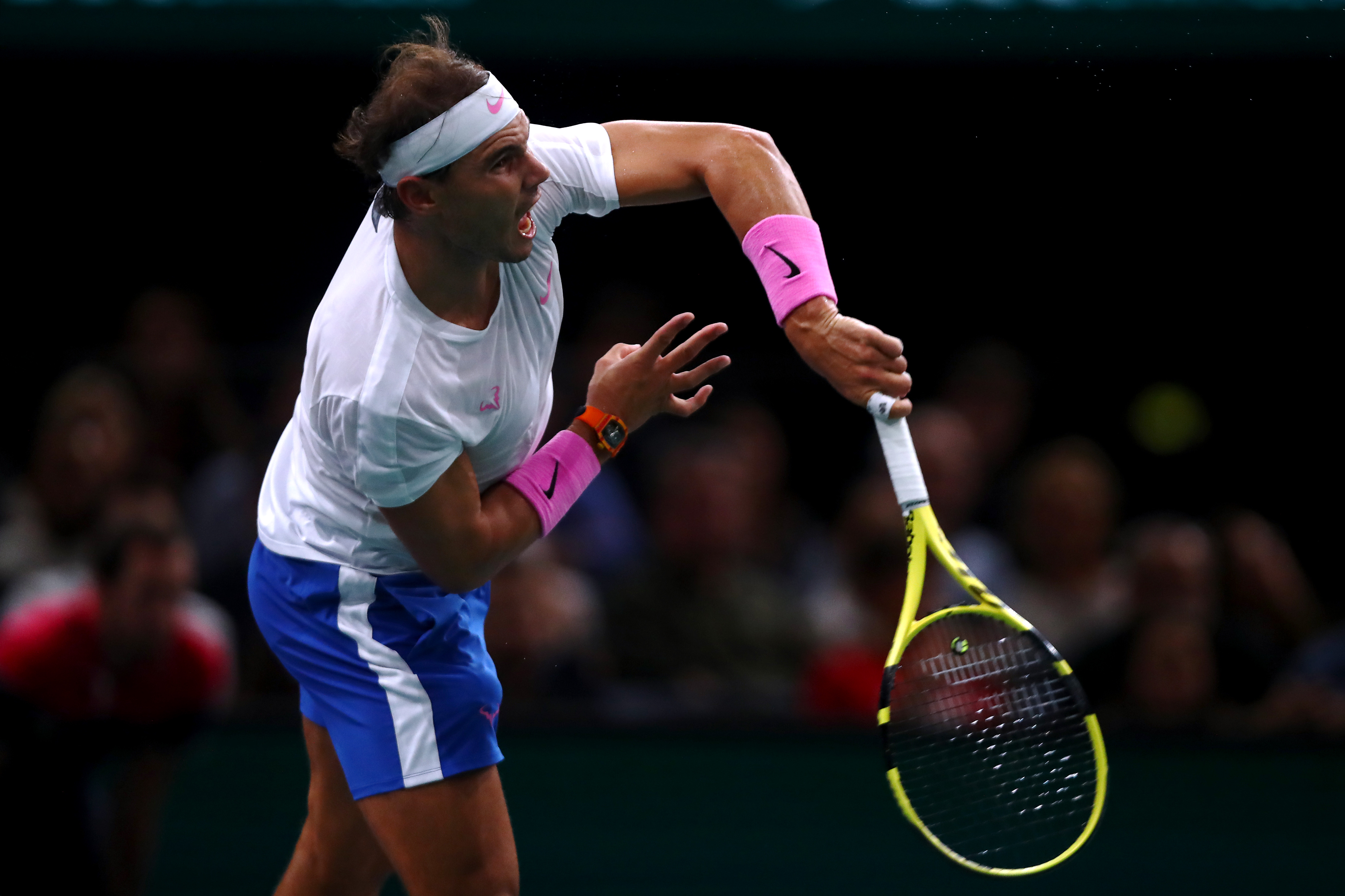  il servizio di Rafael Nadal