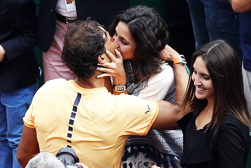 Maria Francisca Perello con Rafael Nadal