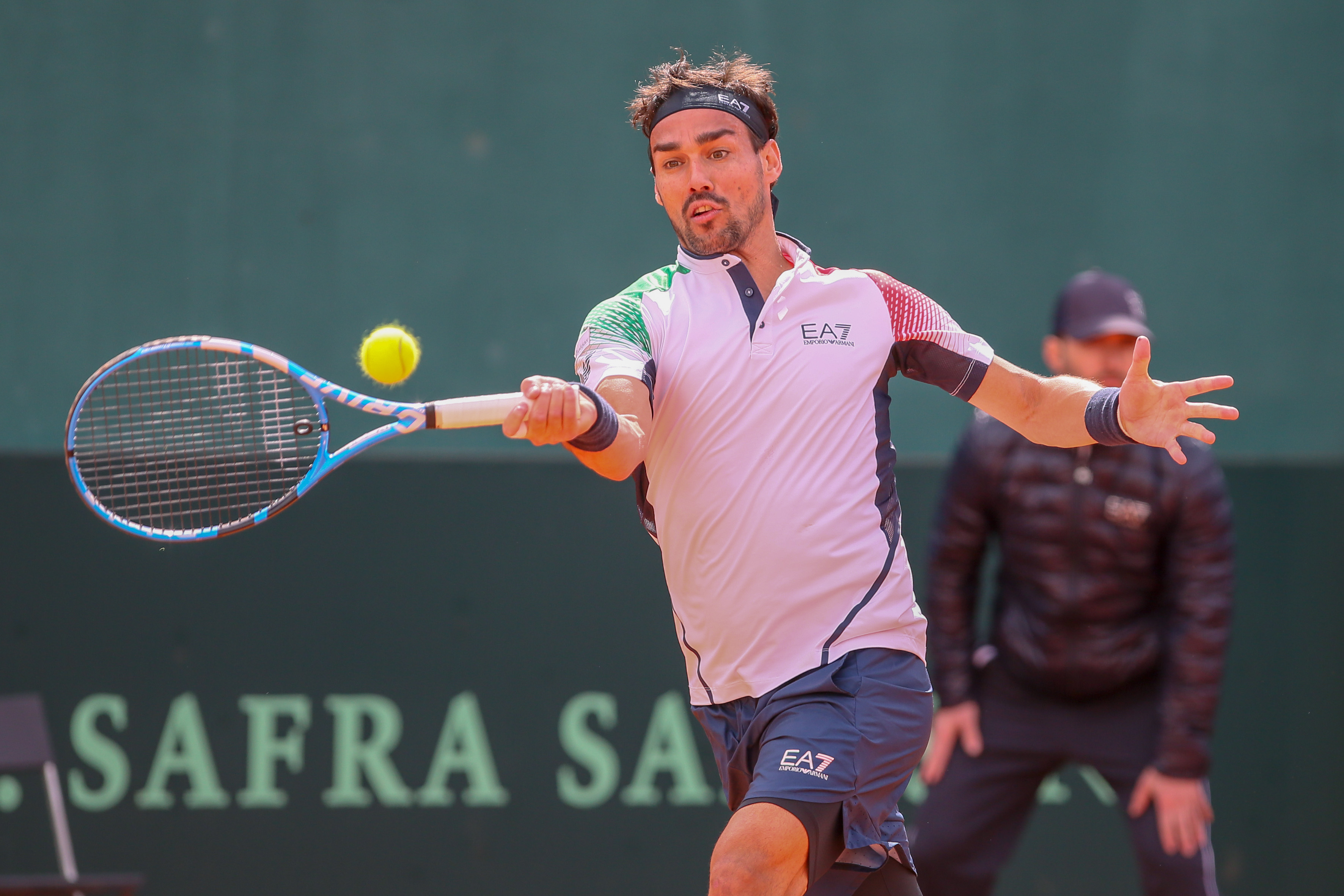 Il diritto di Fabio Fognini (foto Sposito)