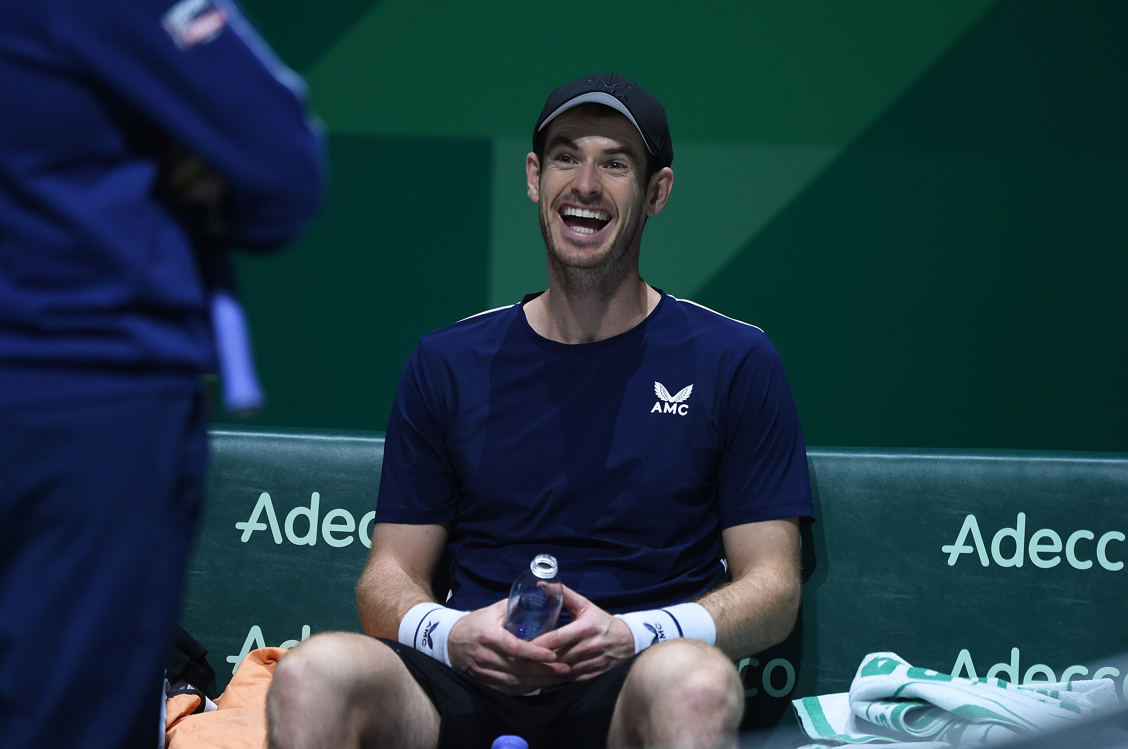 Andy Murray alle finali di Coppa Davis di Madrid