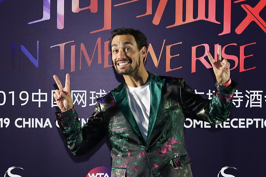 Fabio Fognini al Masters 1000 di Pechino