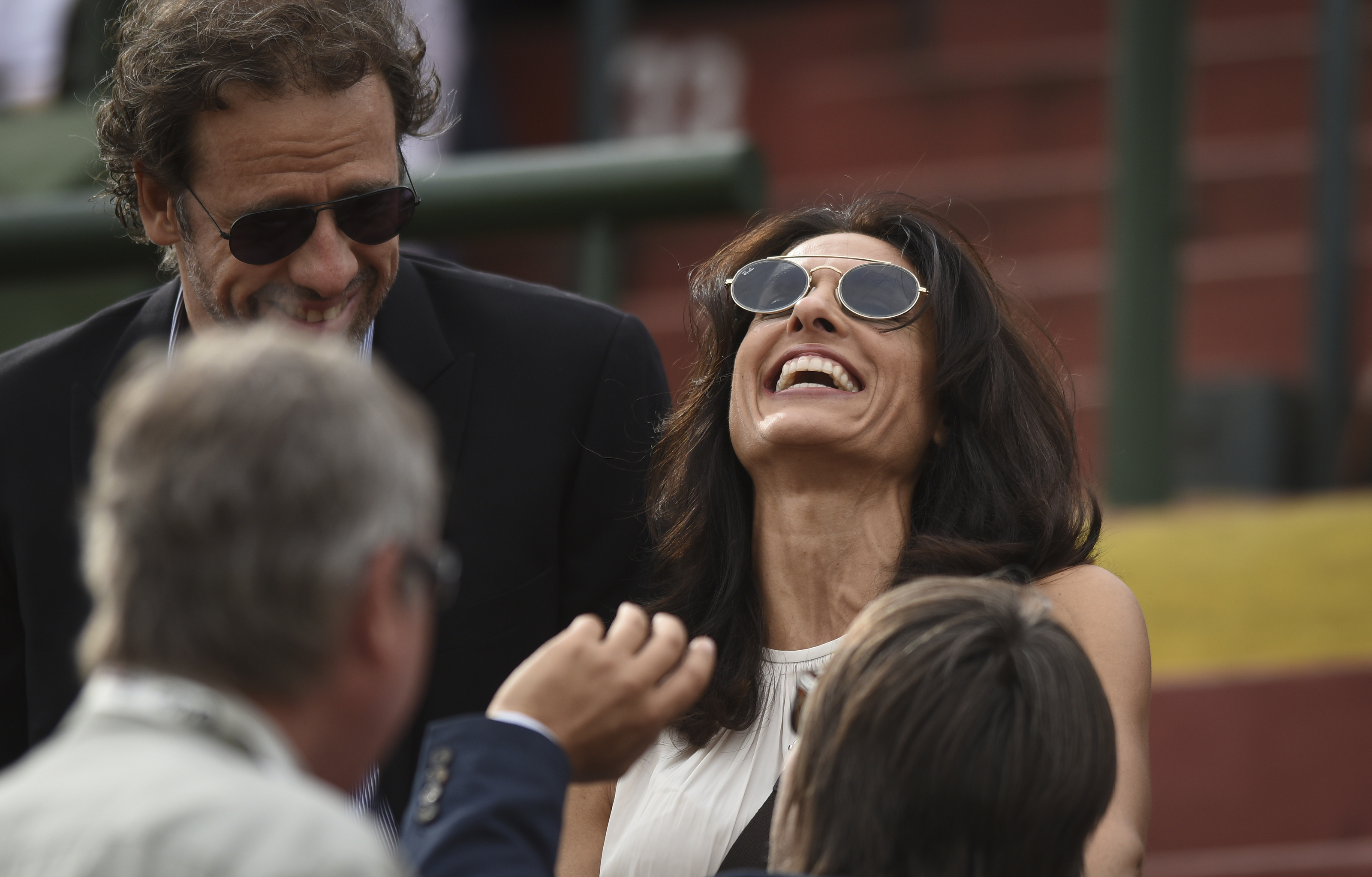 Gabriela Sabatini a un evento benefico a Buenos Aires