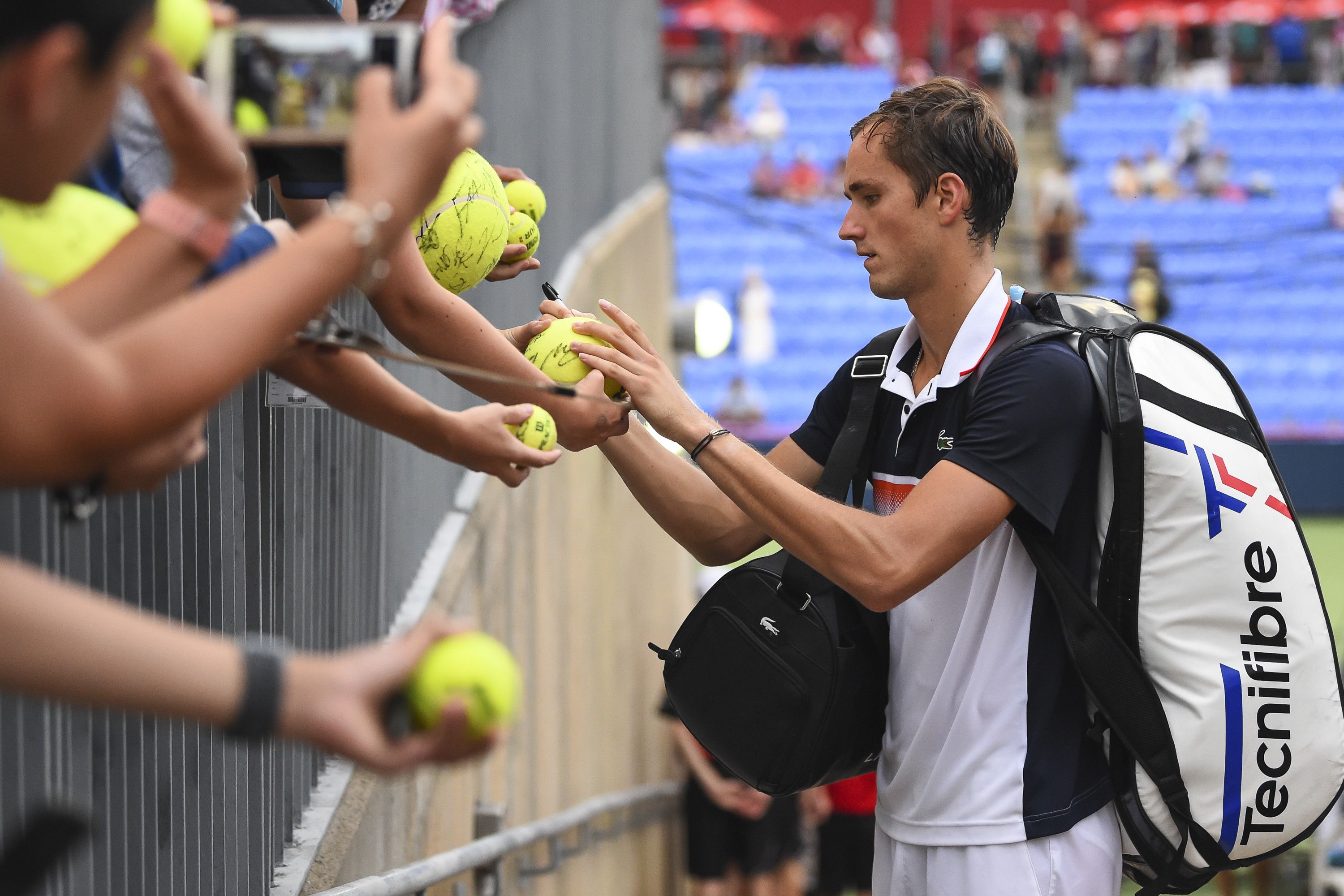 la racchetta di Daniil Medvedev