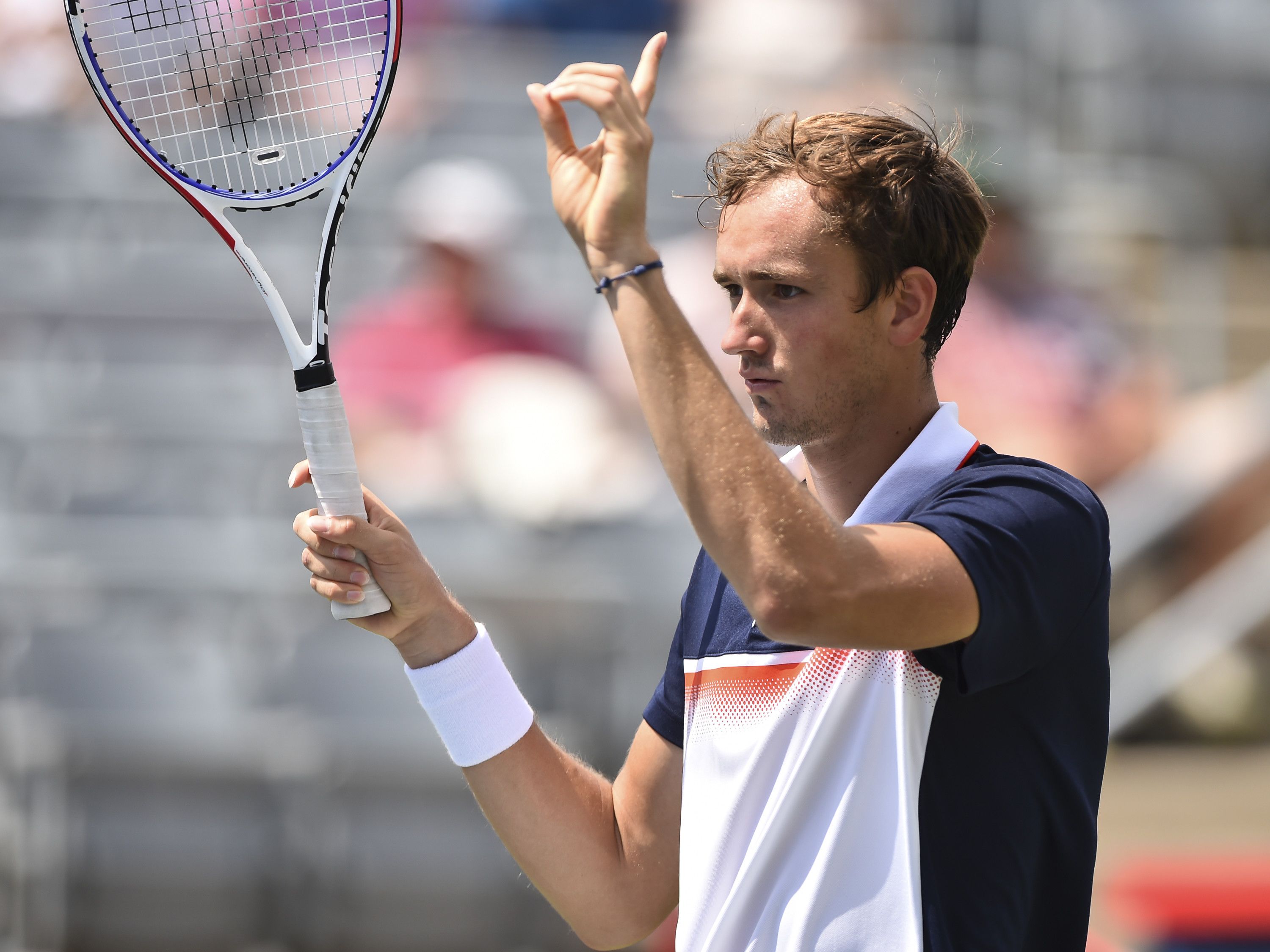 la racchetta di Daniil Medvedev