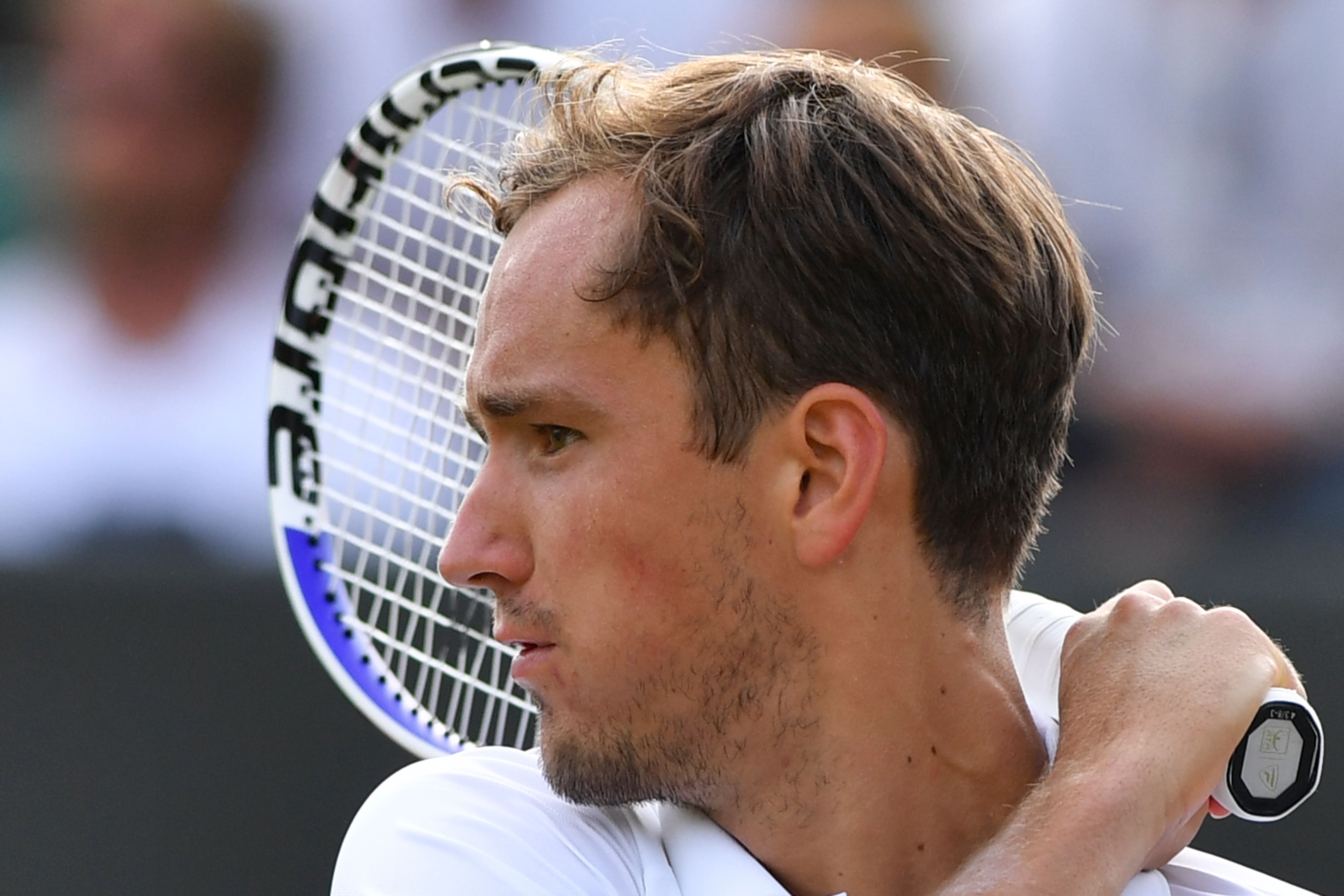 la racchetta di Daniil Medvedev