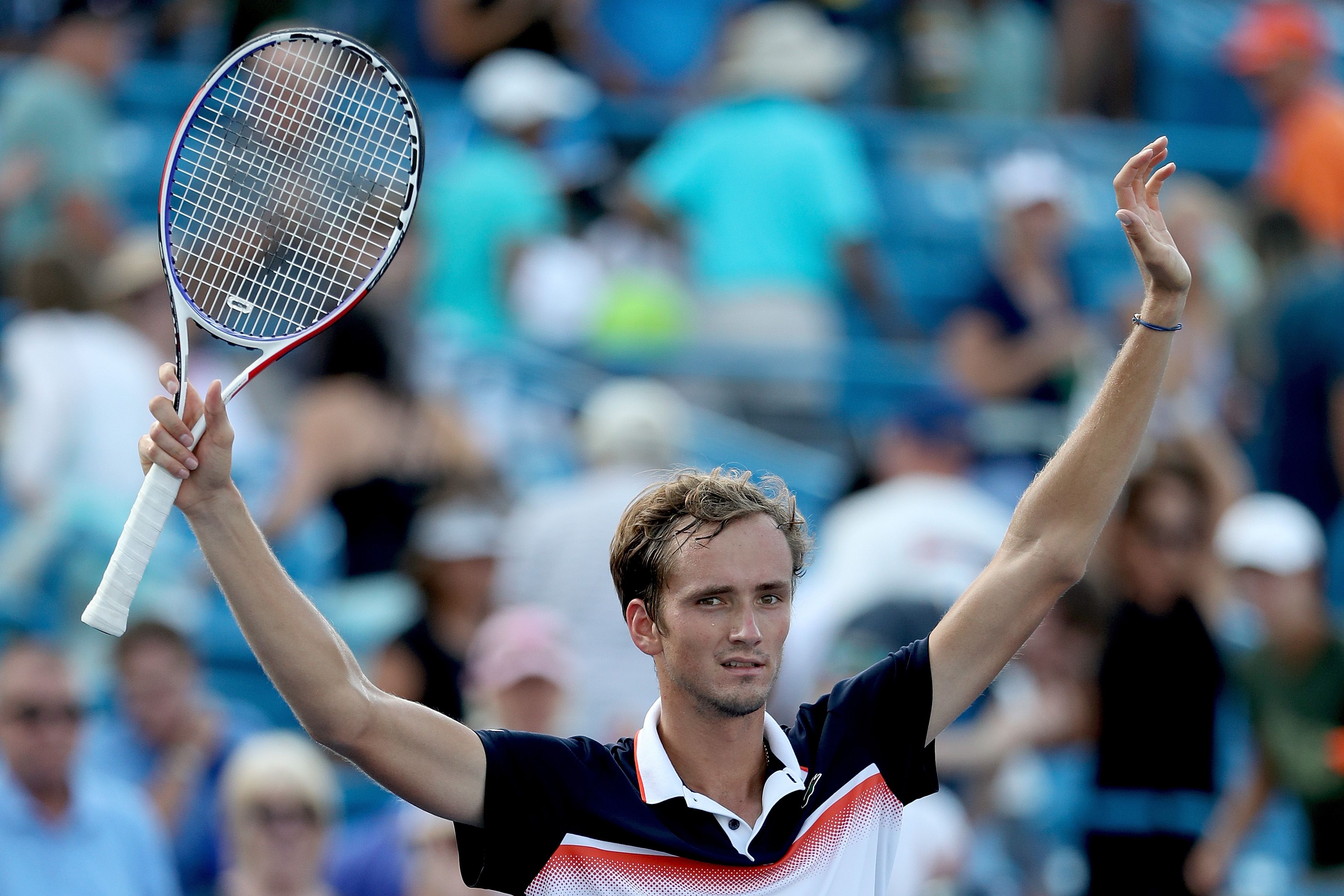 la racchetta di Daniil Medvedev
