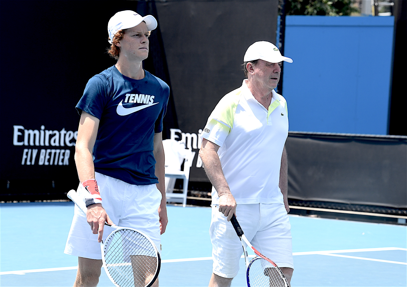 Australian Open 2020: Jannik Sinner e Riccardo Piatti