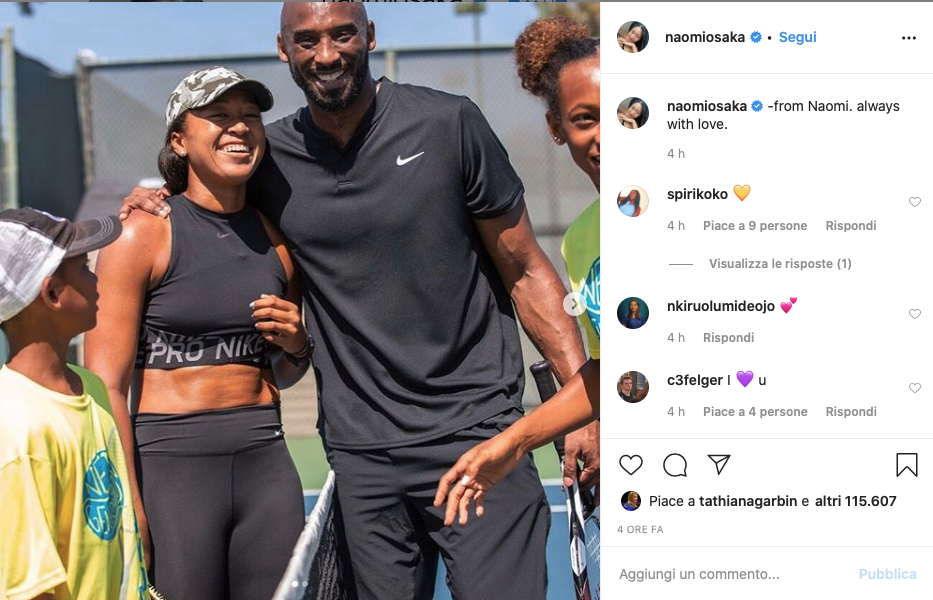 Naomi Osaka Kobe Bryant