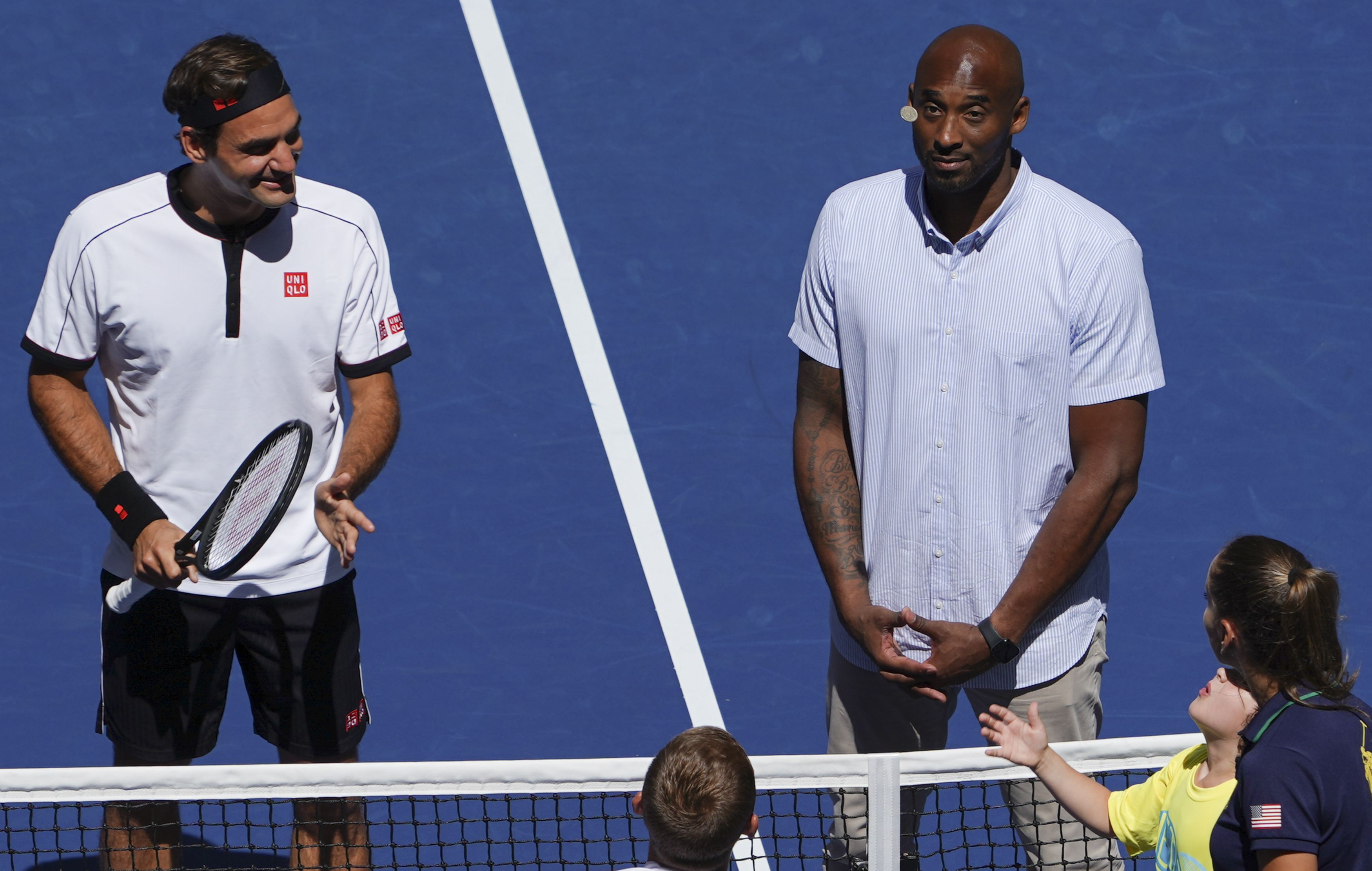 Kobe Bryant e Roger Federer