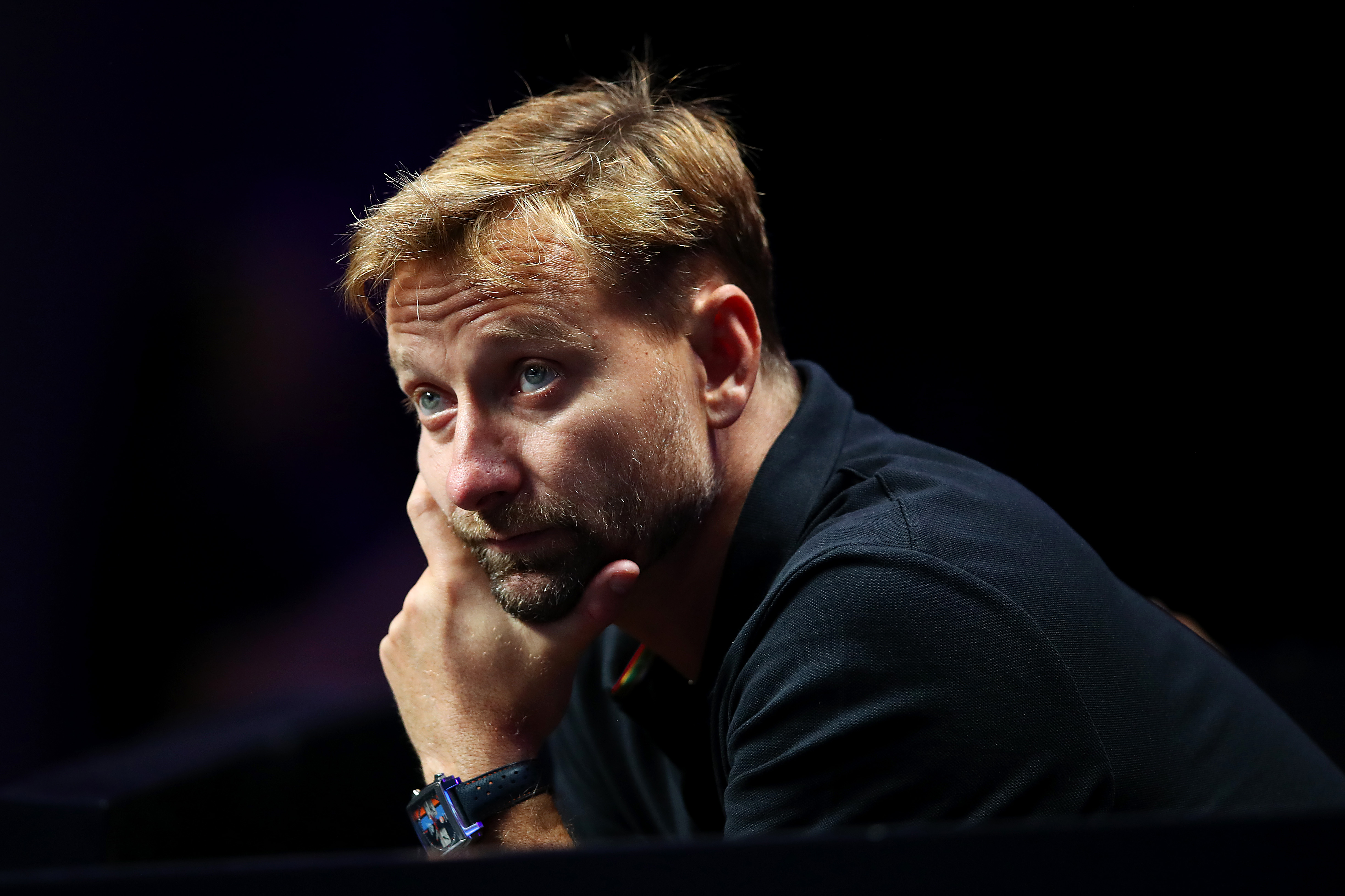 Jiri Vanek, ex grande racchetta Atp, è stato seduto a lungo nell’angolo della connazionale Petra Kvitova