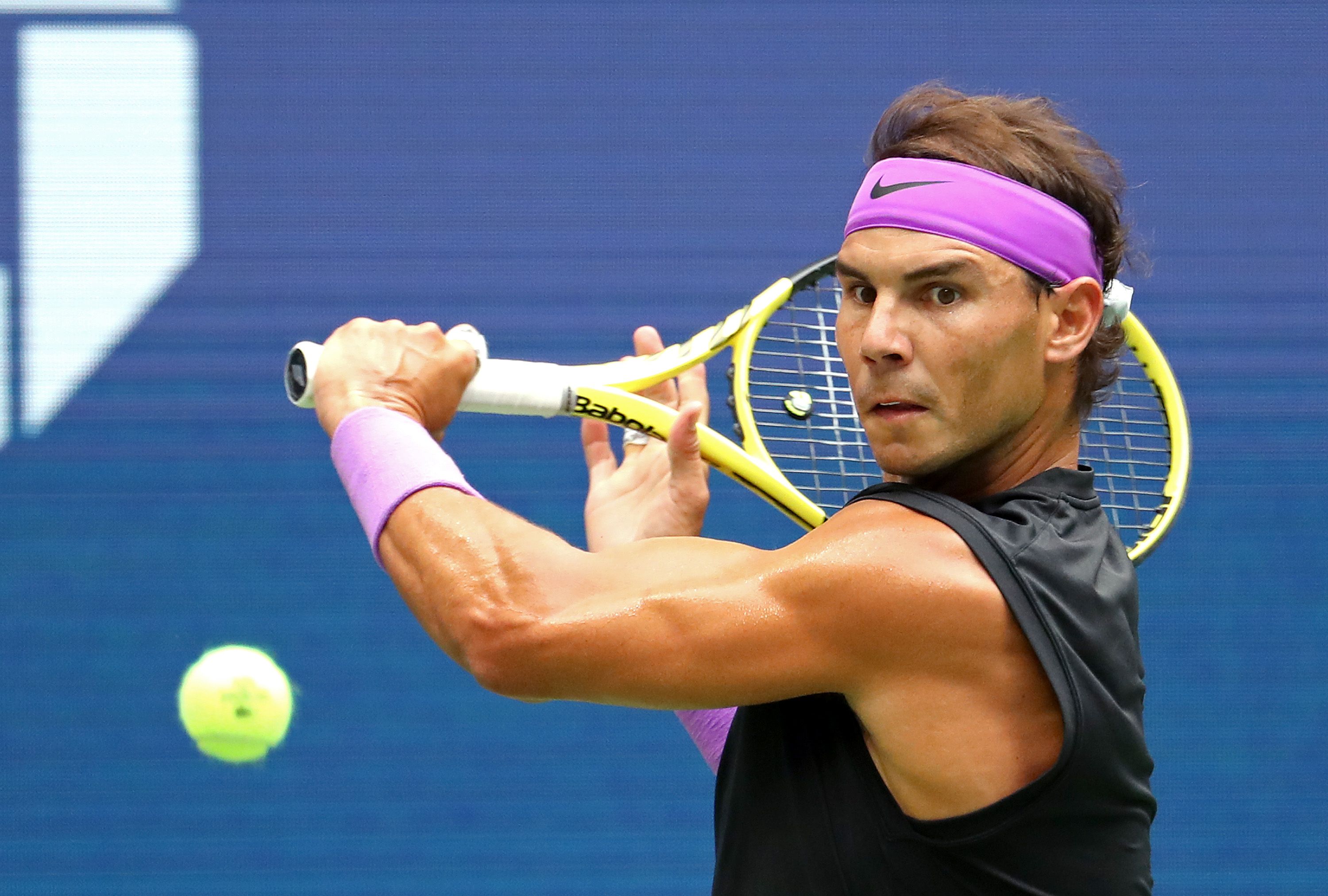 Il rovescio in back di Nadal