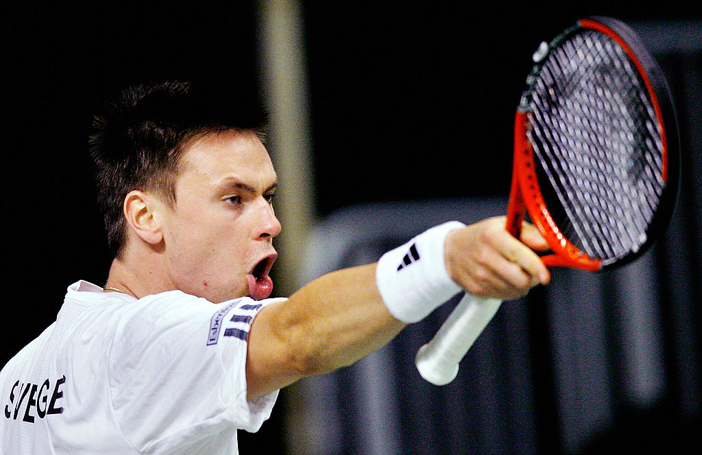 Robin Soderling in Davis