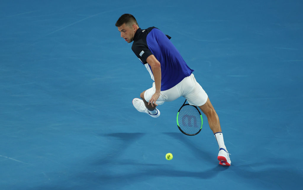Un tweener di Filip Krajinovic