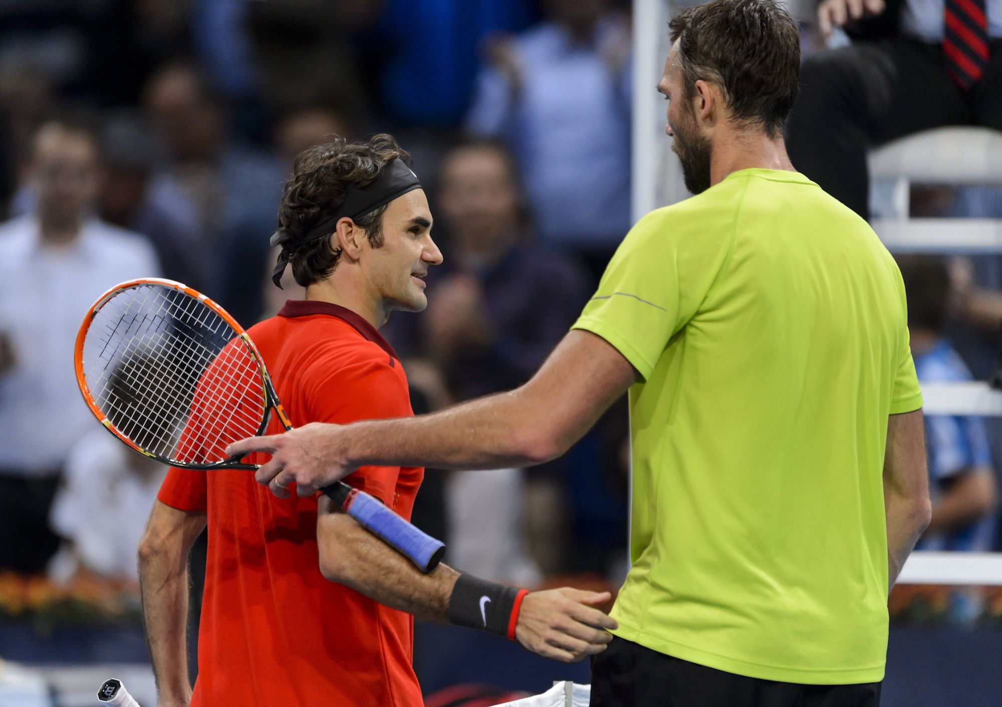 Roger Federer e Ivo Karlovic