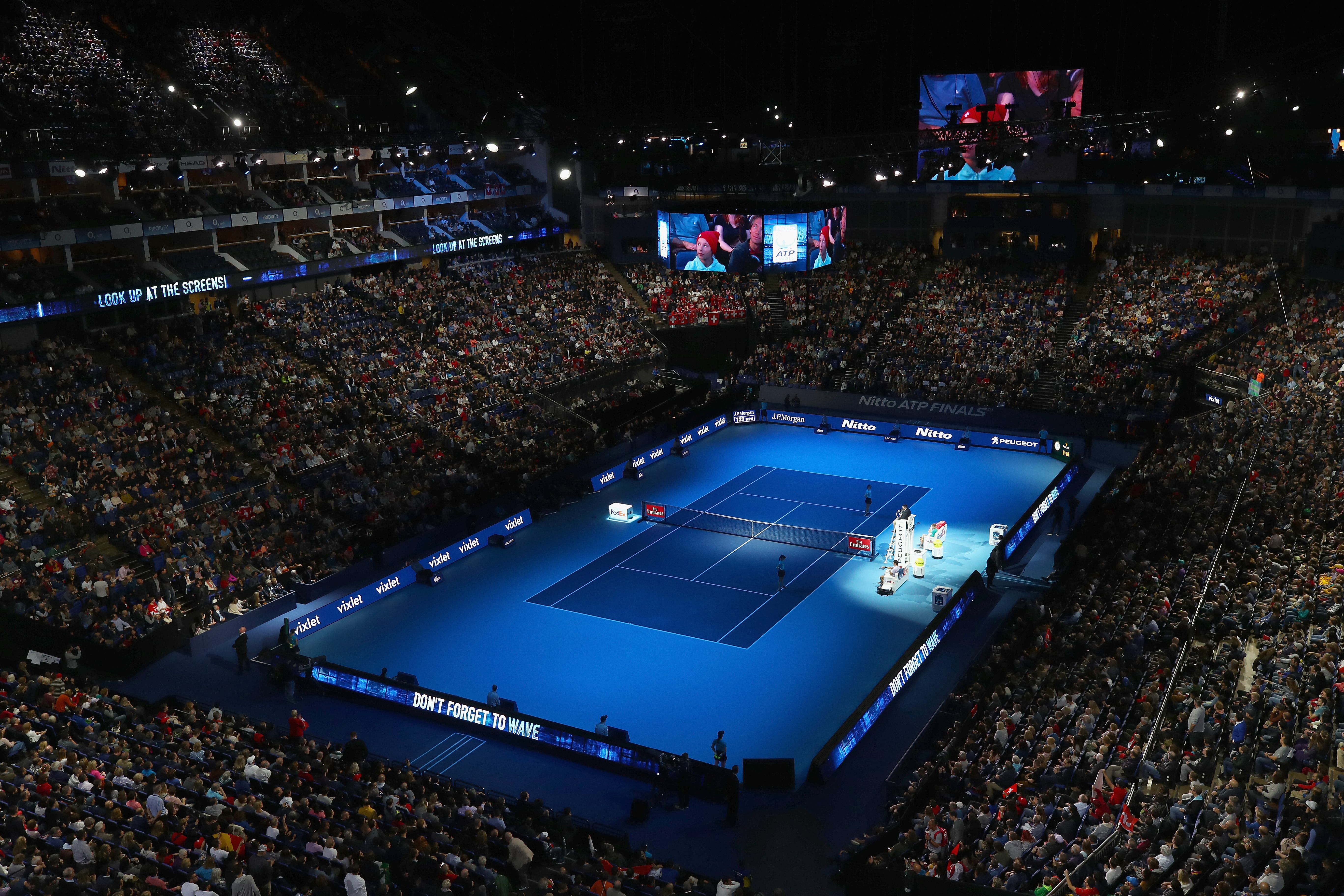 O2 Arena Tennis Londra ATP Finals