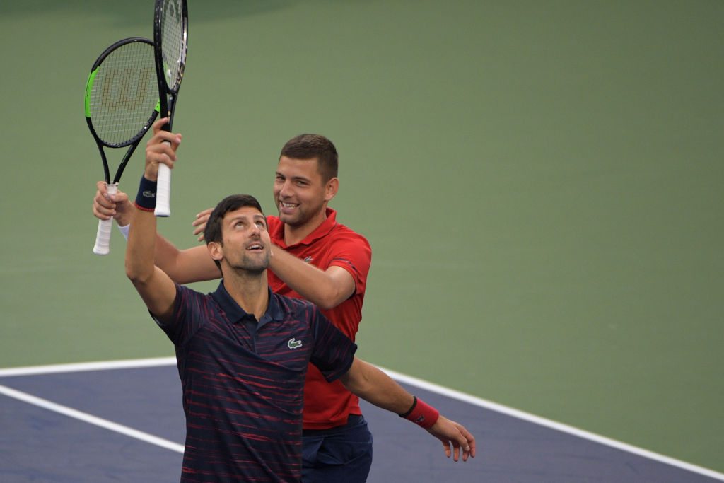 Djokovic e Krajinovic