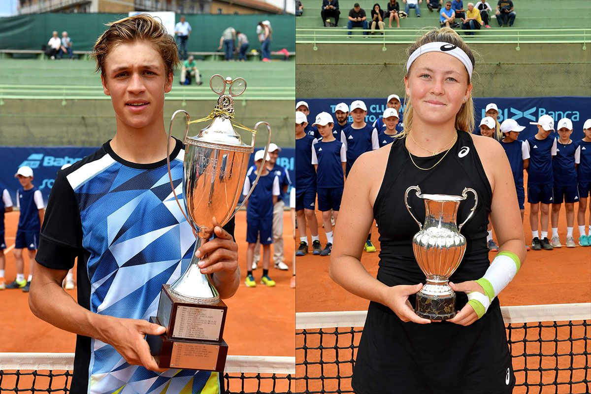 Forejtek Jonas (CZE) 1 e Noel Alexa (USA) 