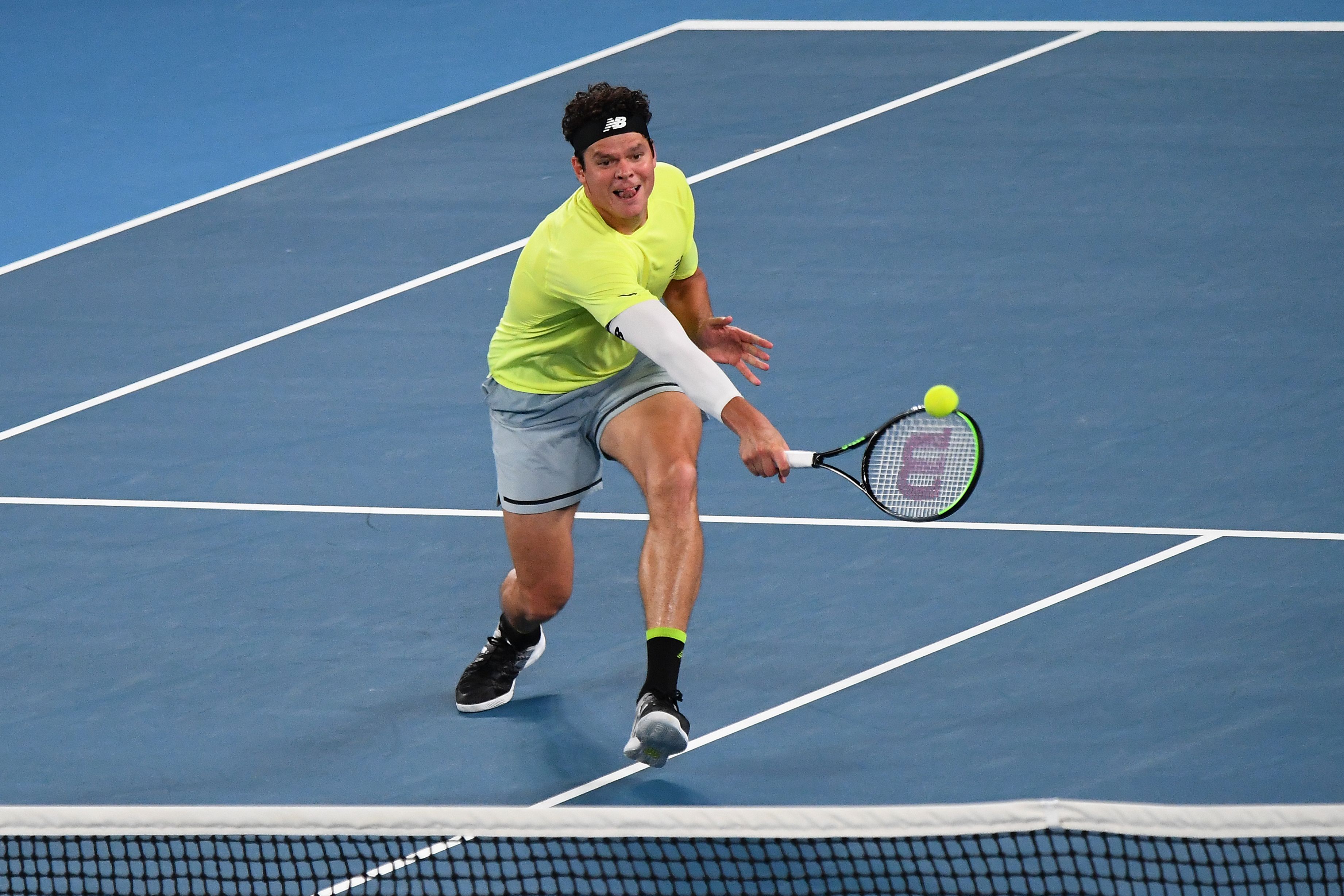 Le lacune più evidenti nel gioco di Raonic restano negli spostamenti e sul lato del rovescio