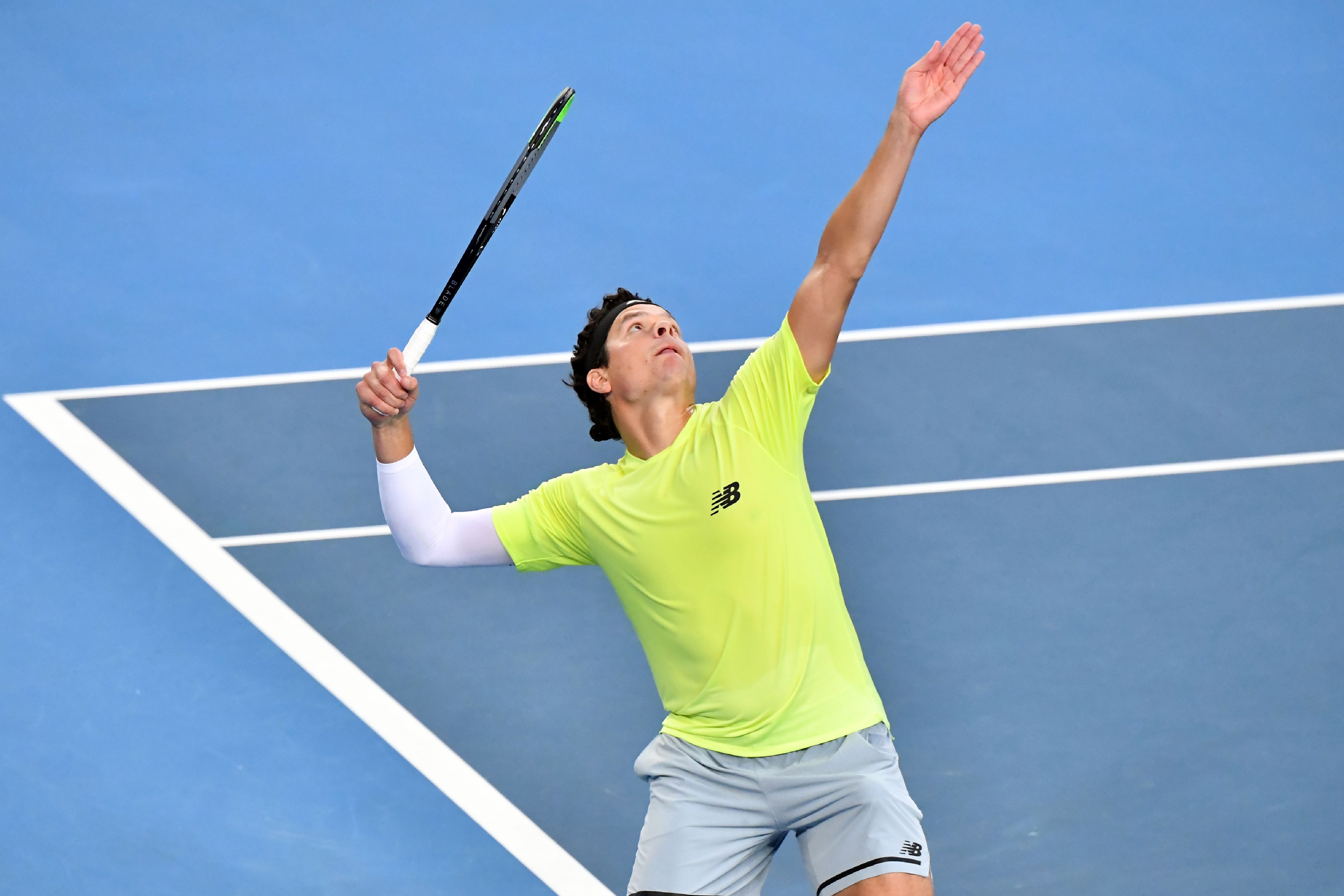 Solamente Karlovic e Isner hanno mantenuto una percentuale di game vinti al servizio superiore alla sua, pari al 91,1%