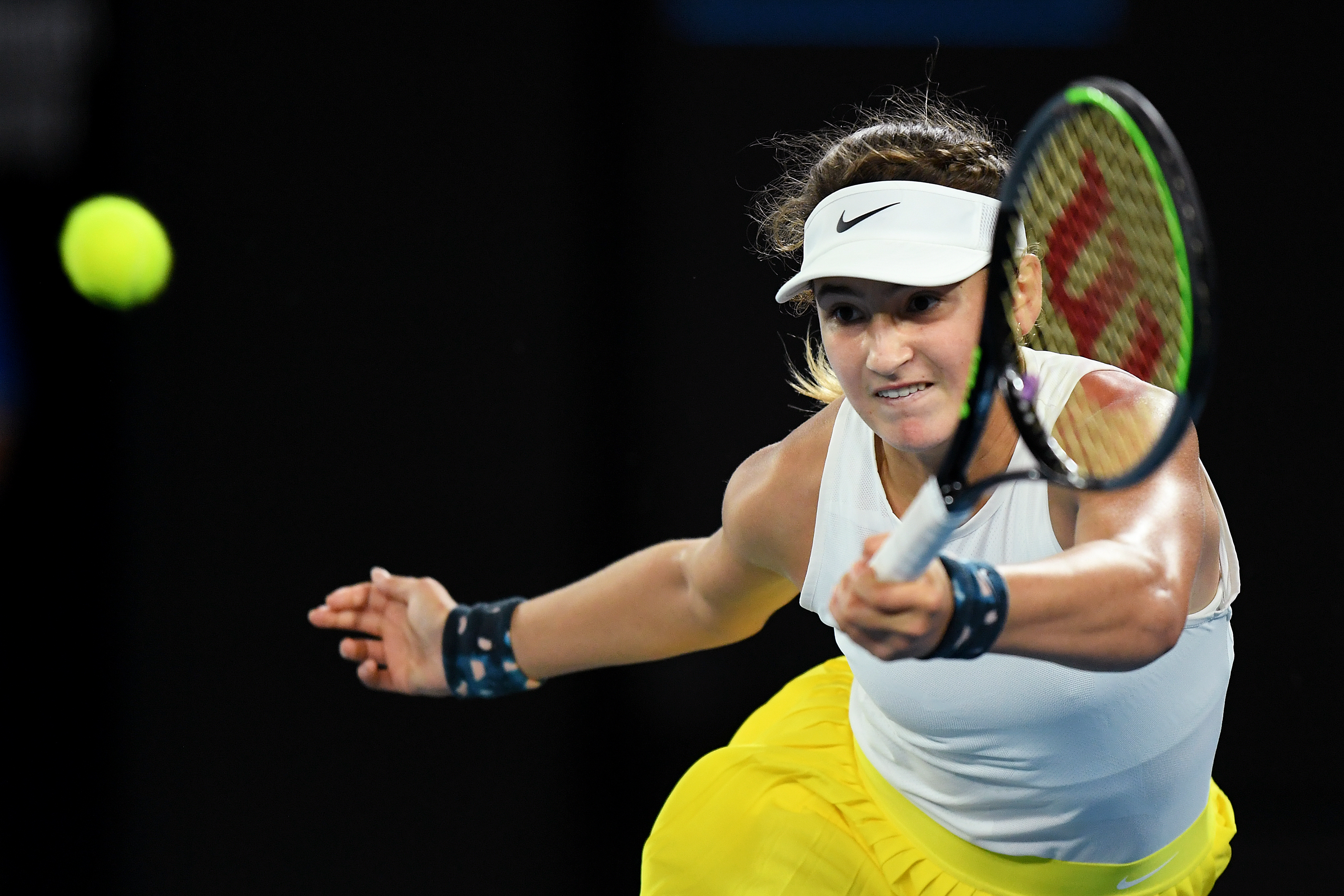 Victoria con i suoi 14 anni era la più giovane in gara a Melbourne