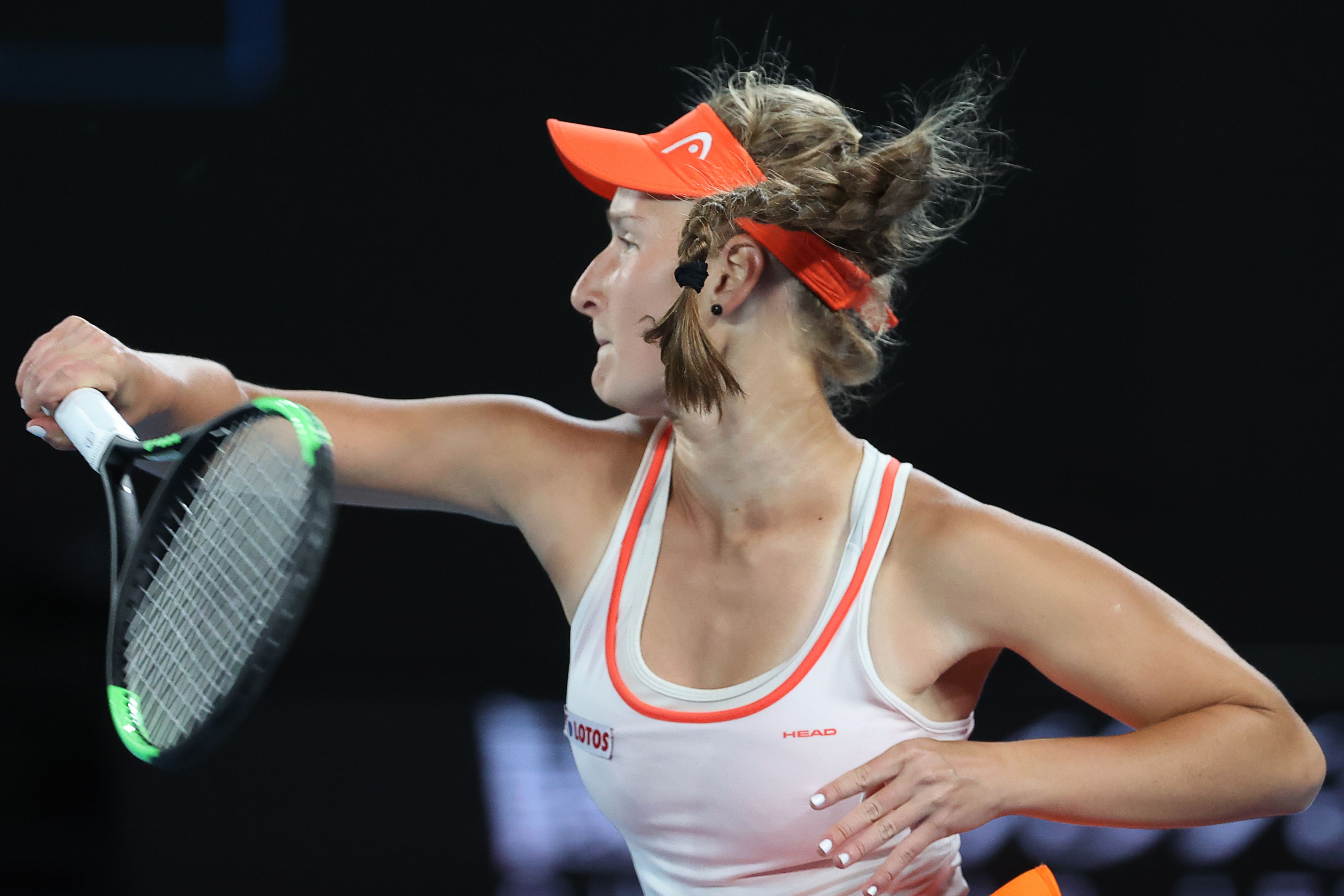 La polacca Weronika Baszak, finalista a Melbourne, ha ceduto nell'ultimo atto col risultato di 5-7 6-2 6-2